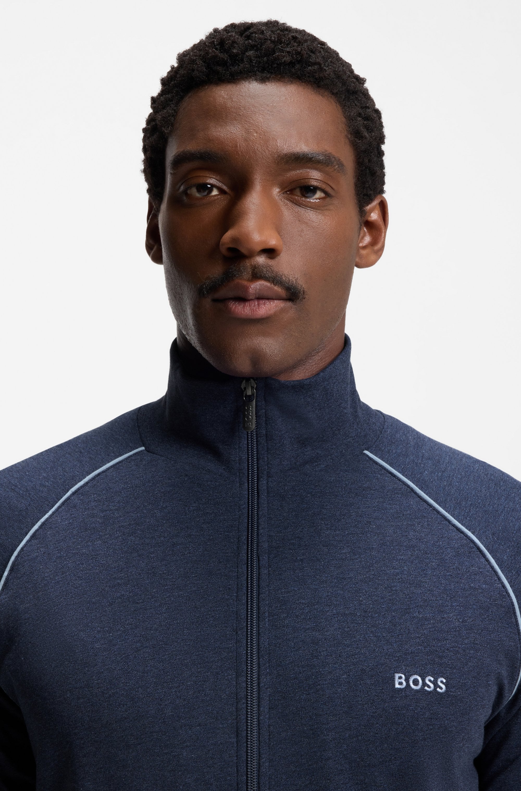 BOSS Veste sweat »Mix&Match Jacket Z« mit Kängurutasche