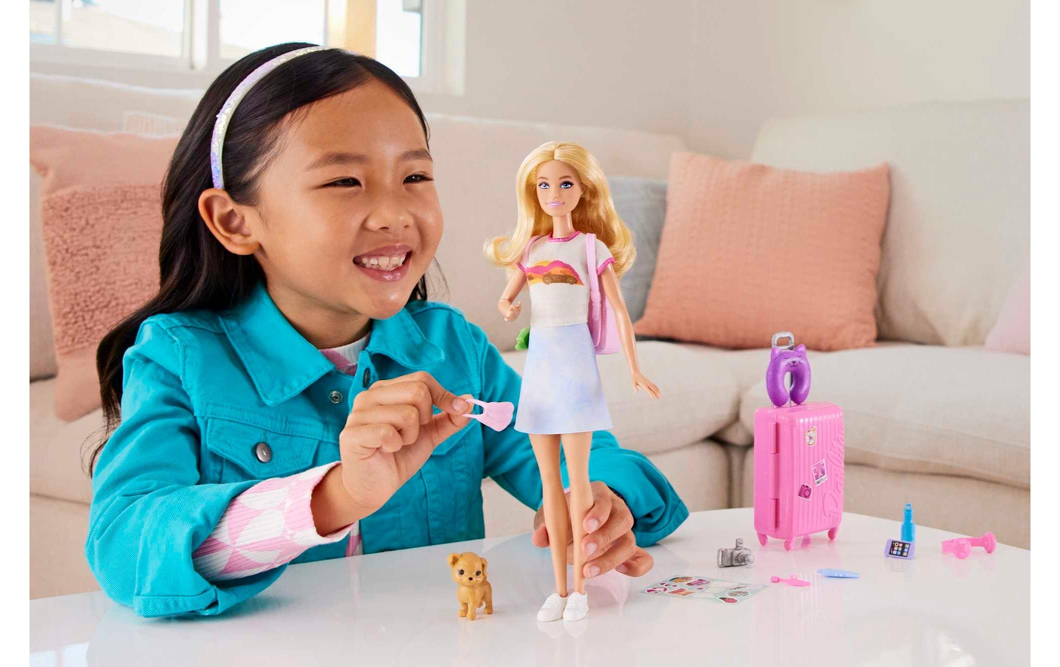 Barbie Anziehpuppe »Barbie Travel Barbie«