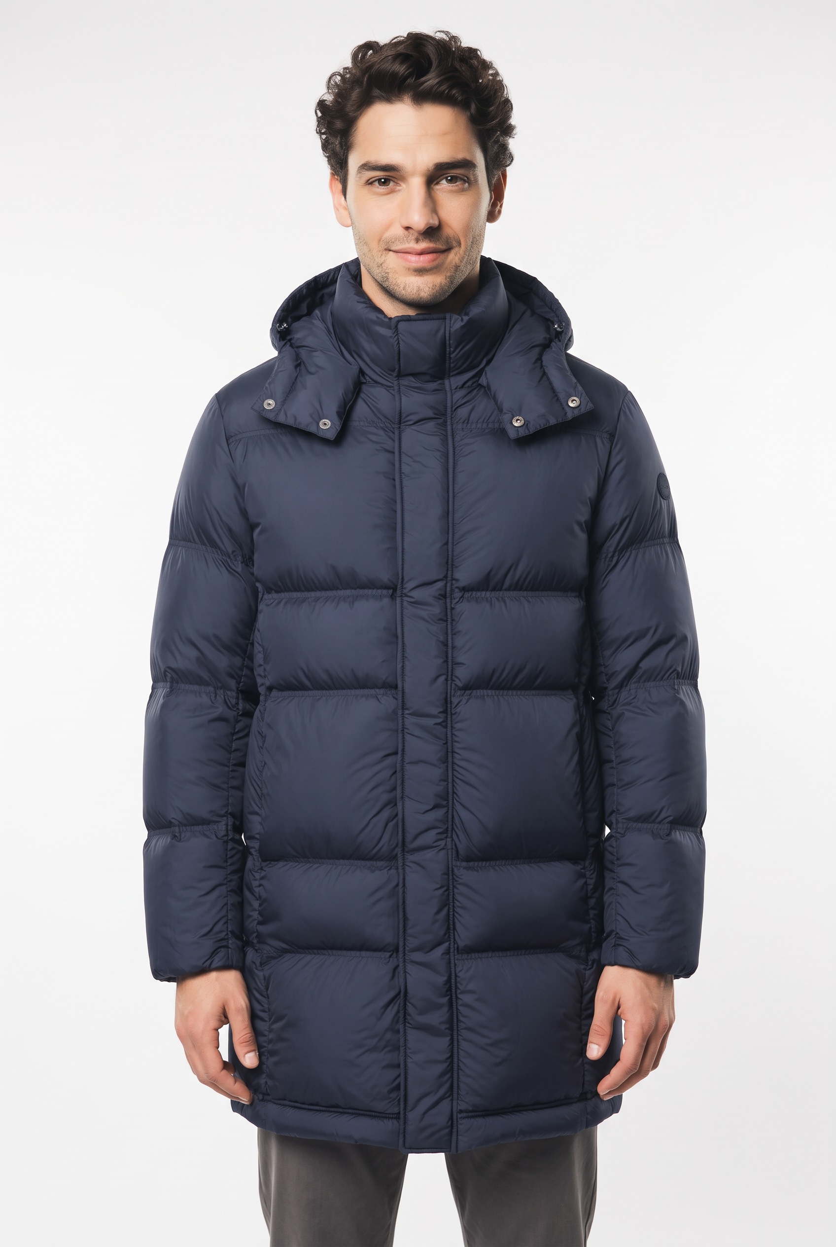Image of Colmar Daunenjacke mit Kapuze Kapuze mit verstellbarem Tunnelzug, 2-Wege-Zipper