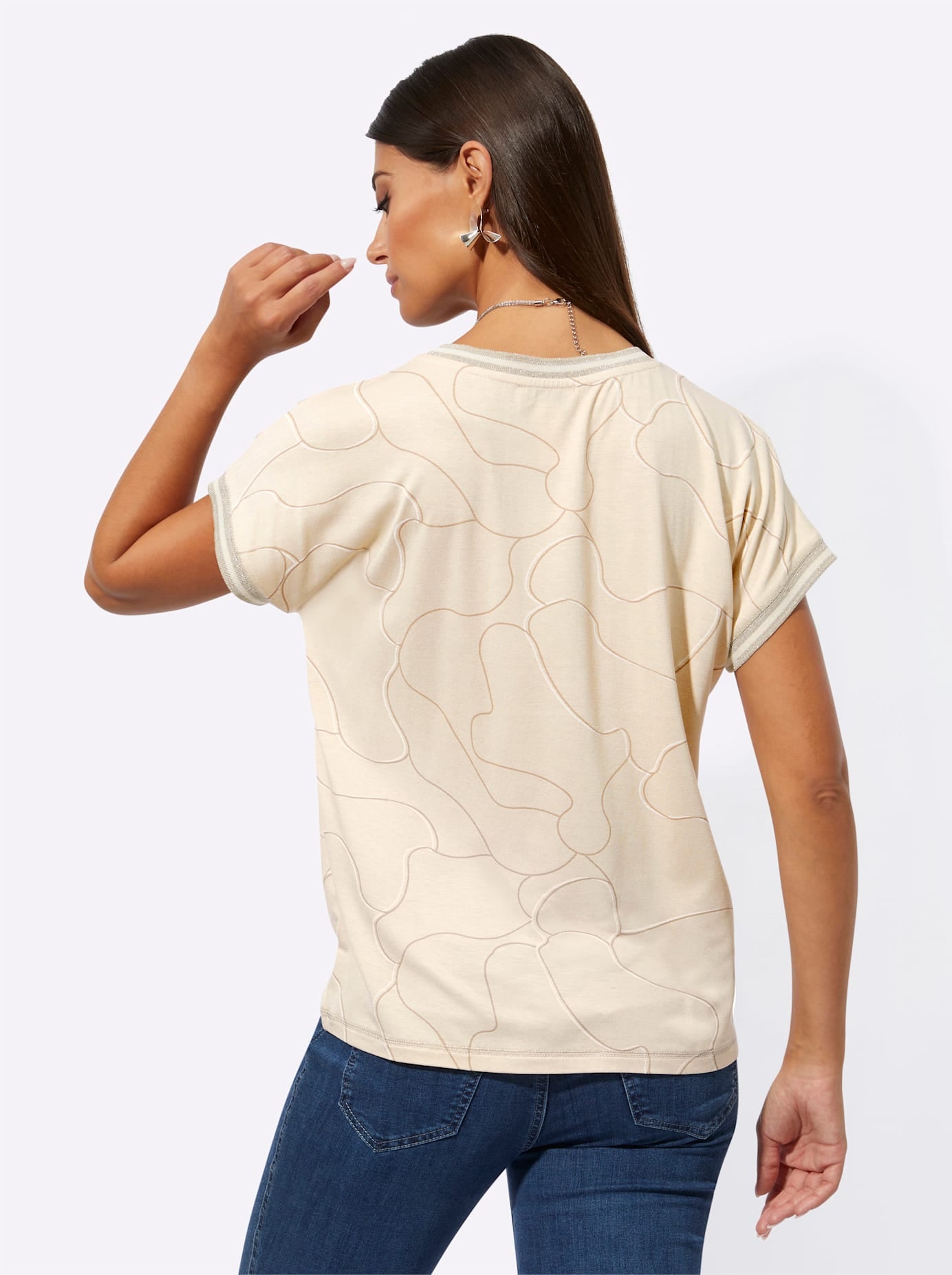 creation L Kurzarmshirt »Shirt«, (1 tlg.)