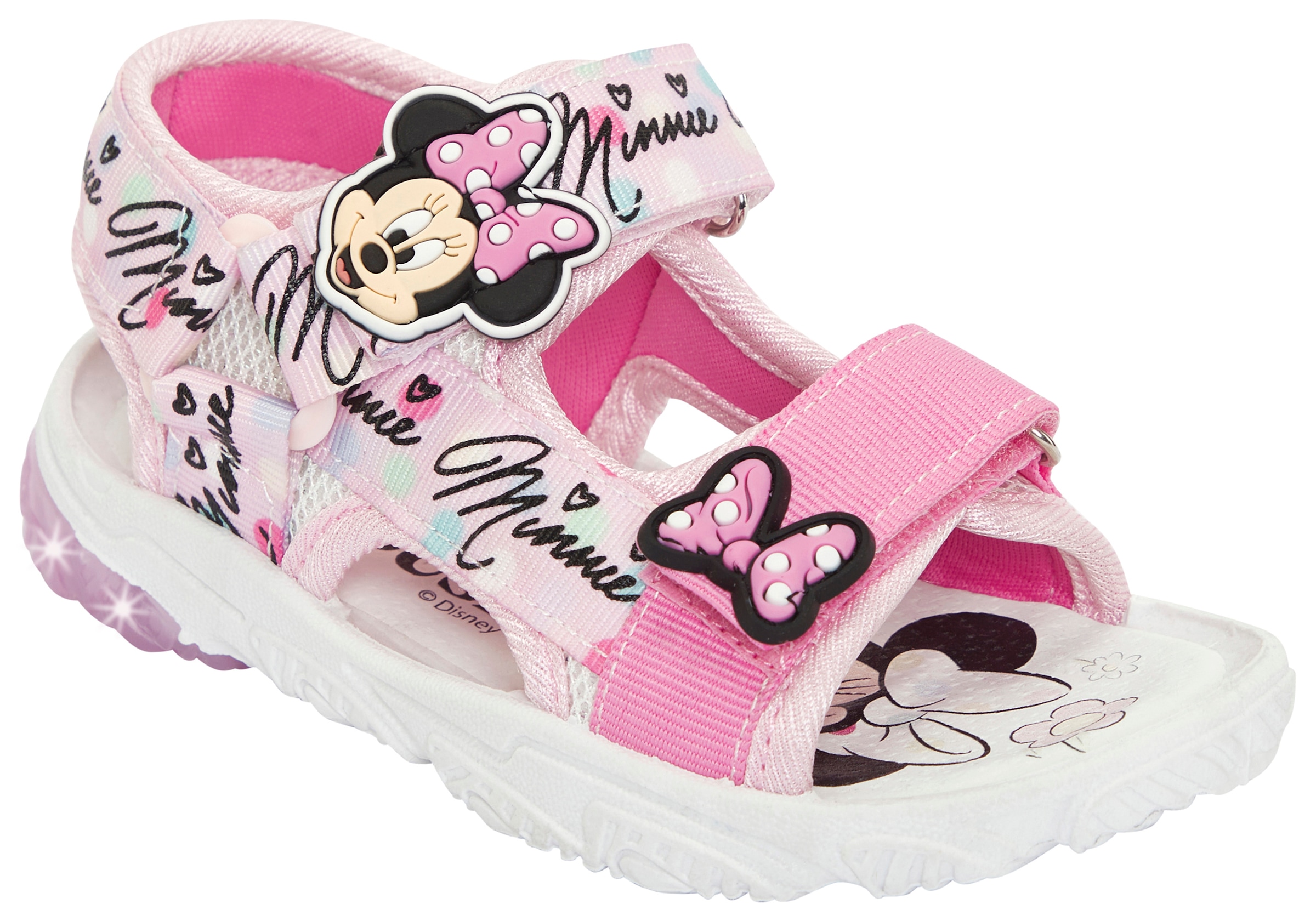 Image of Disney Sandale "MINNIE" mit cooler Blinkfunktion
