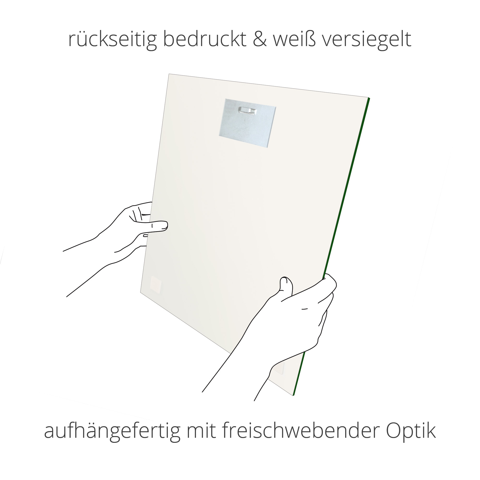 Artland Glasbild »Vogelgezwitscherwetter«, Sprüche & Texte, (1 St.), in verschiedenen Grössen