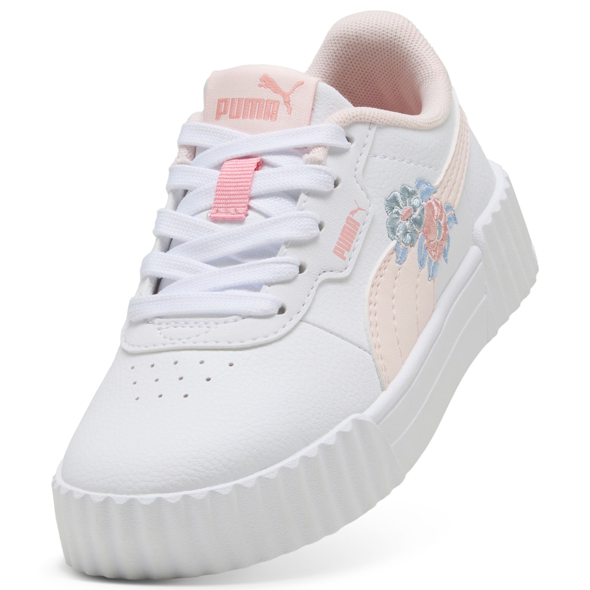 PUMA Sneaker »CARINA 3.0 FLORAL PS«  für sportlichen Look im Alltag, weiches Textil-Innenmaterial
