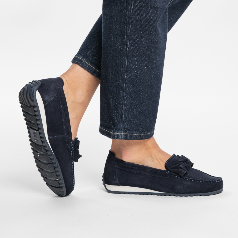 Ara Mokassin »NEW PORT«  Schlupfschuh, Slipper mit Wechselfussbett, G-Weite