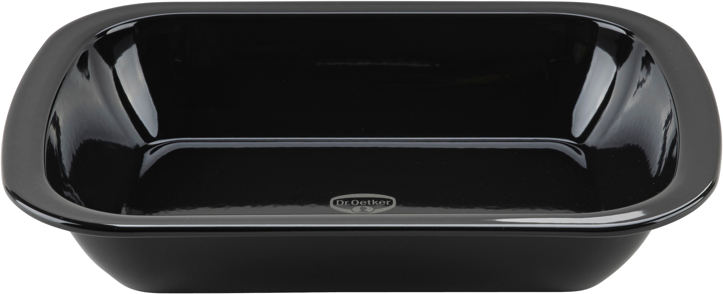 Dr. Oetker Küchenhelfer Plat à four »Back-Idee Kreativ, aus Emaille« 1 cuis tlg. hitzebeständig bis 400°C, schnitt- und kratzfest, induktionsgeeignet