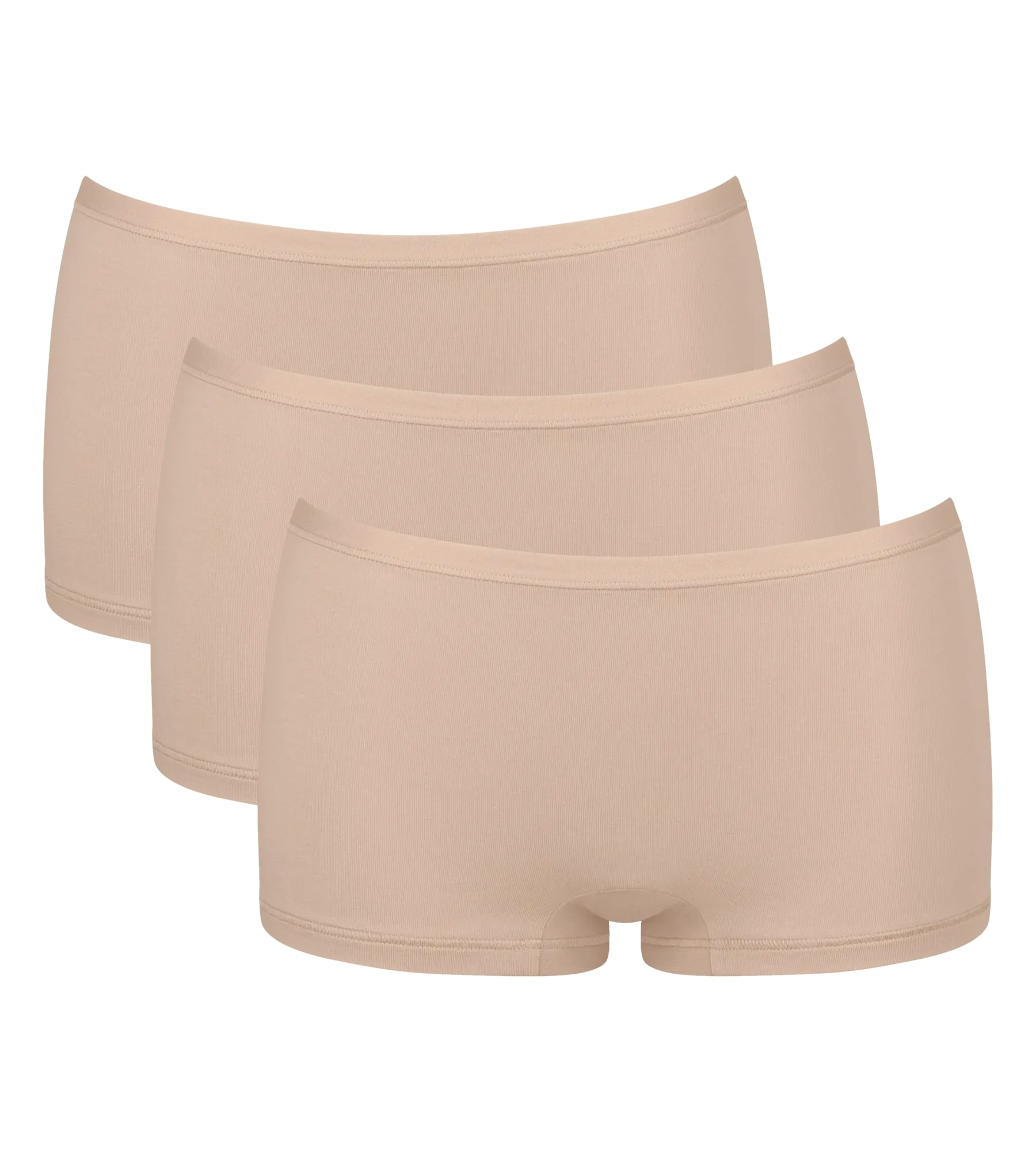 Image of sloggi Panty "GO Daily Cotton" 3er Pack, Glanz-Effekt Details, elastisch, bequem, Baumwollmix
