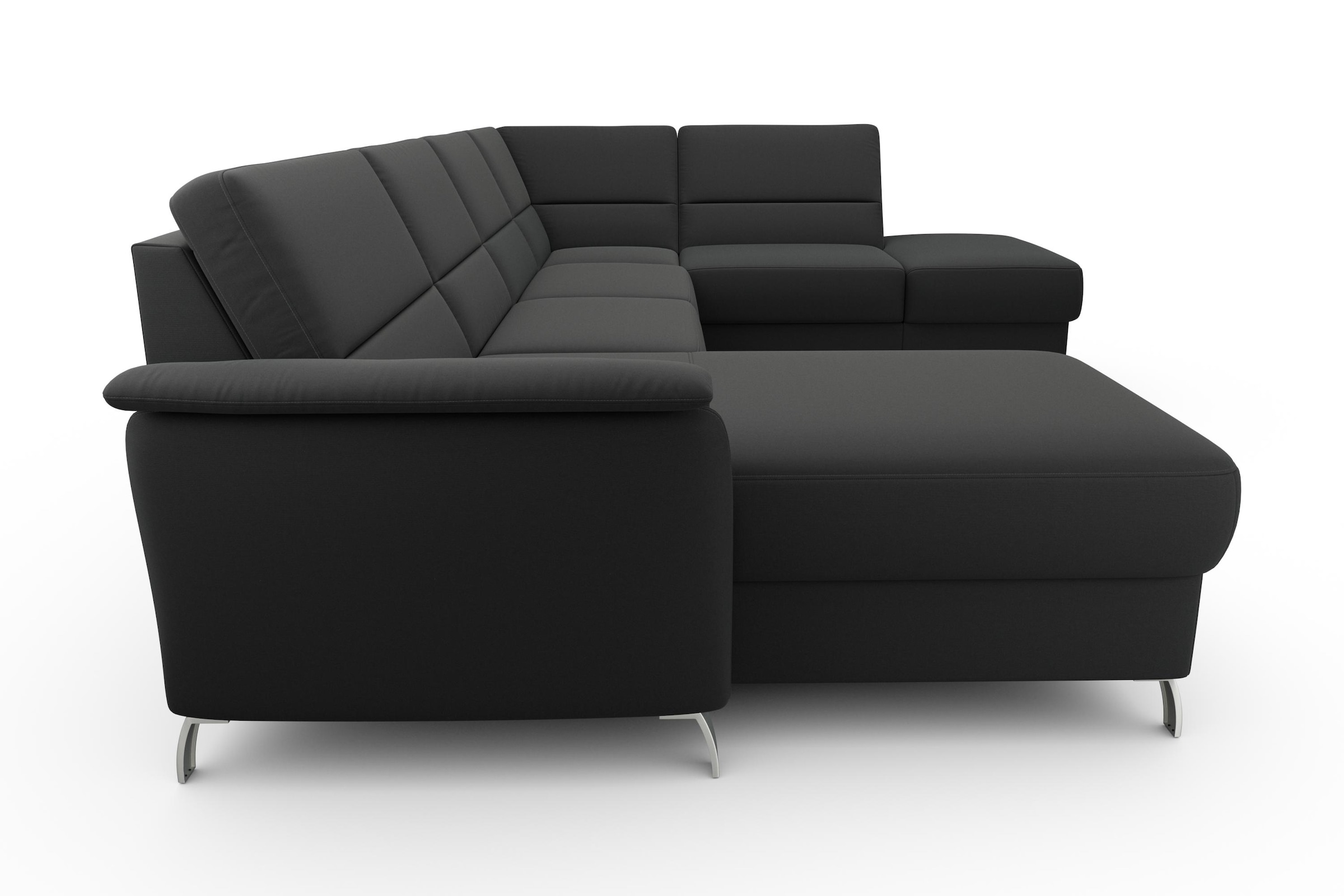 sit&more Wohnlandschaft »Palmera U-Form«, Federkern, wahlweise mit Bettfunktion und mit/ohne Stauraum
