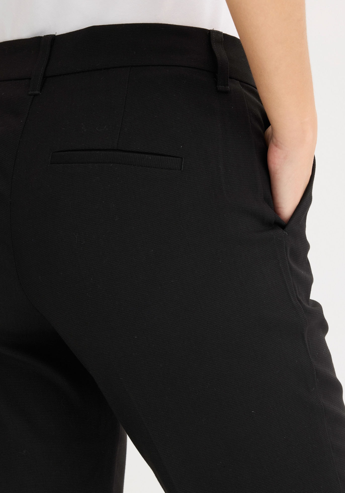 bonprix Pantalon de costume »Anzugshose«  aus Polyester, Viskose und Elasthan, schmale Passform
