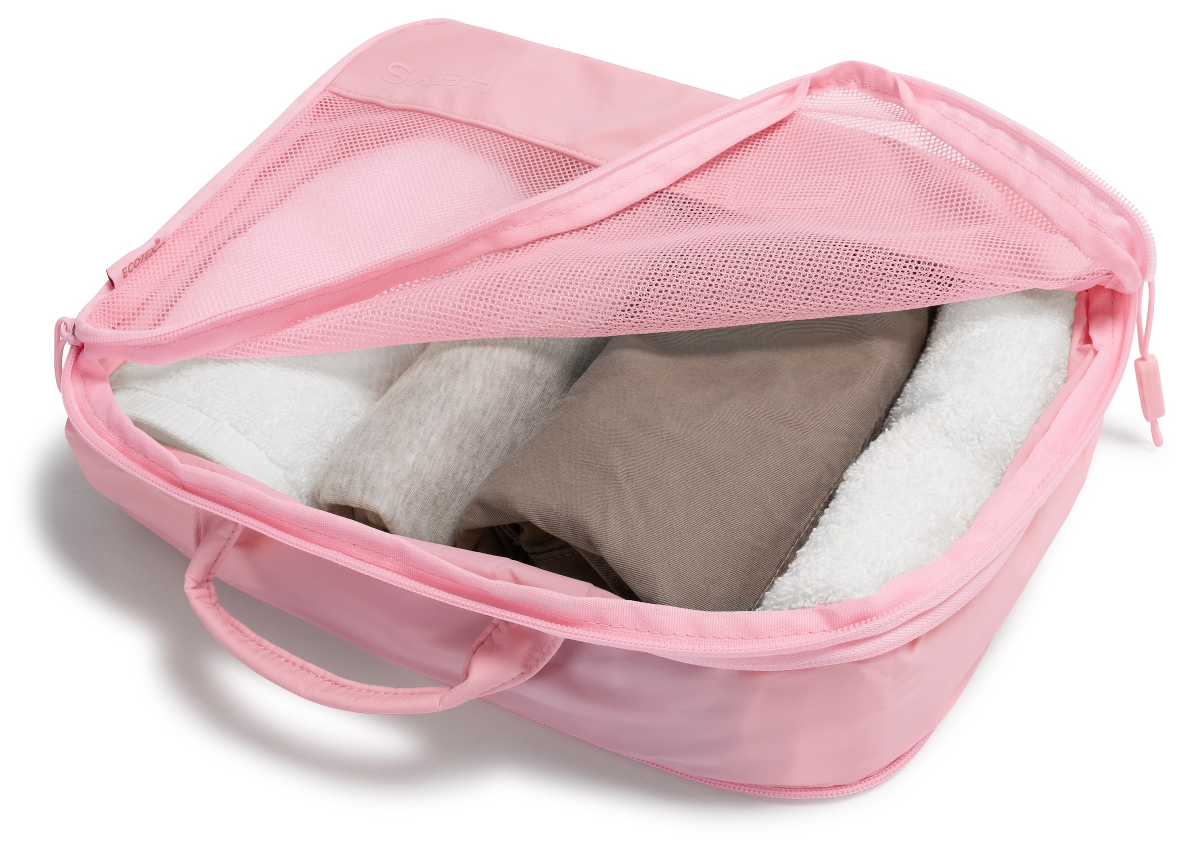 Heys Organisateur de valise »Ecotex Compression Packing Cube« komprimierbare Packwürfel, Packtaschen, Organizer für Koffer