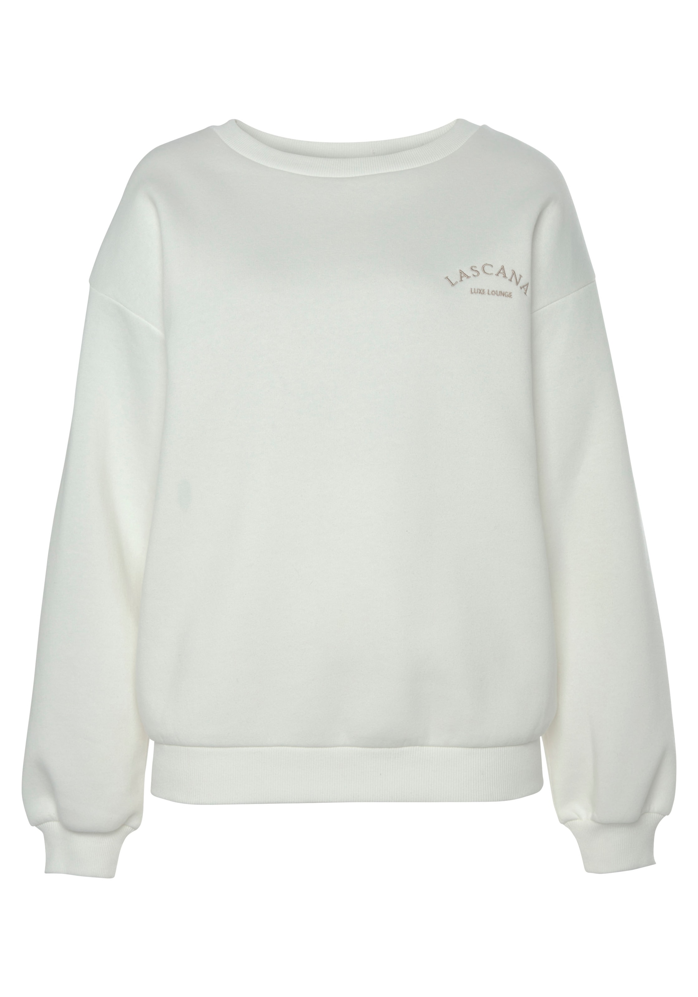 LASCANA Sweatshirt, mit weiten Ärmeln, Loungewear