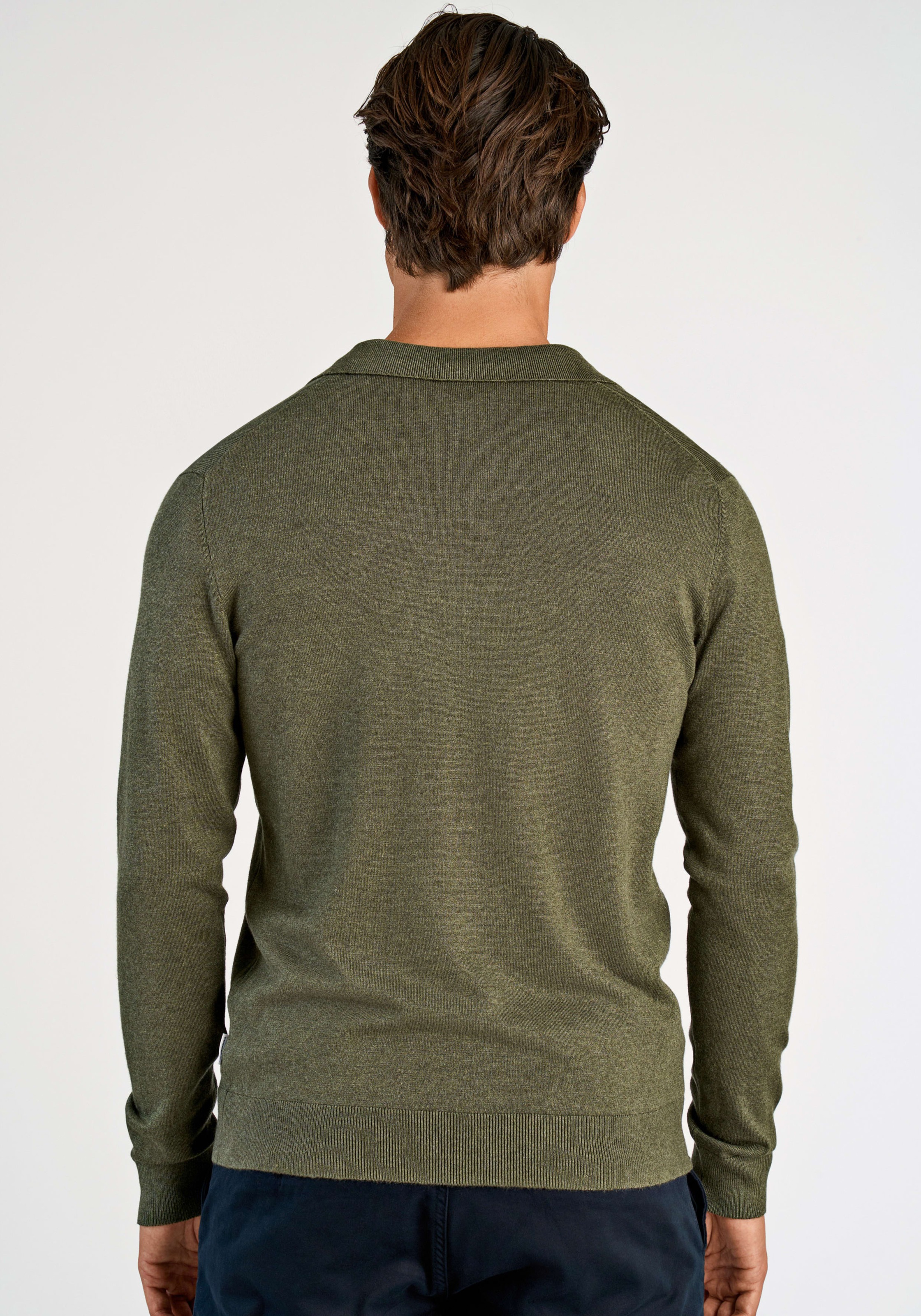 LINDBERGH Pull en tricot mit Polokragen und mit Viskose