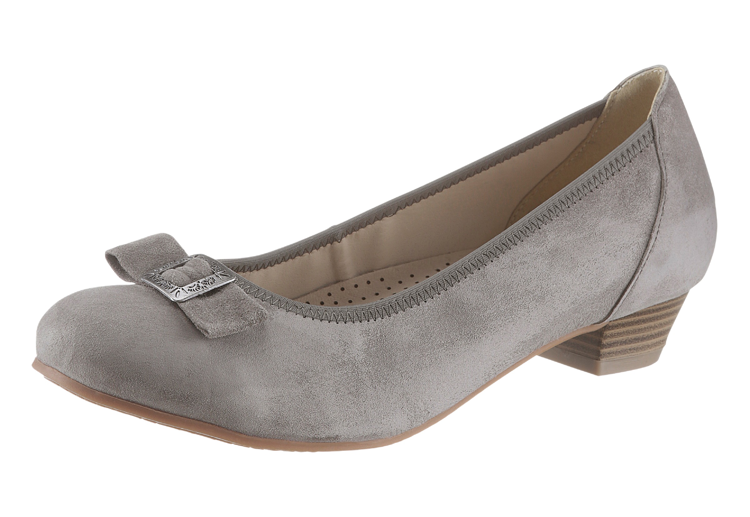 Image of Hirschkogel Pumps, mit silberfarbener Metallschnalle bei Ackermann Versand Schweiz