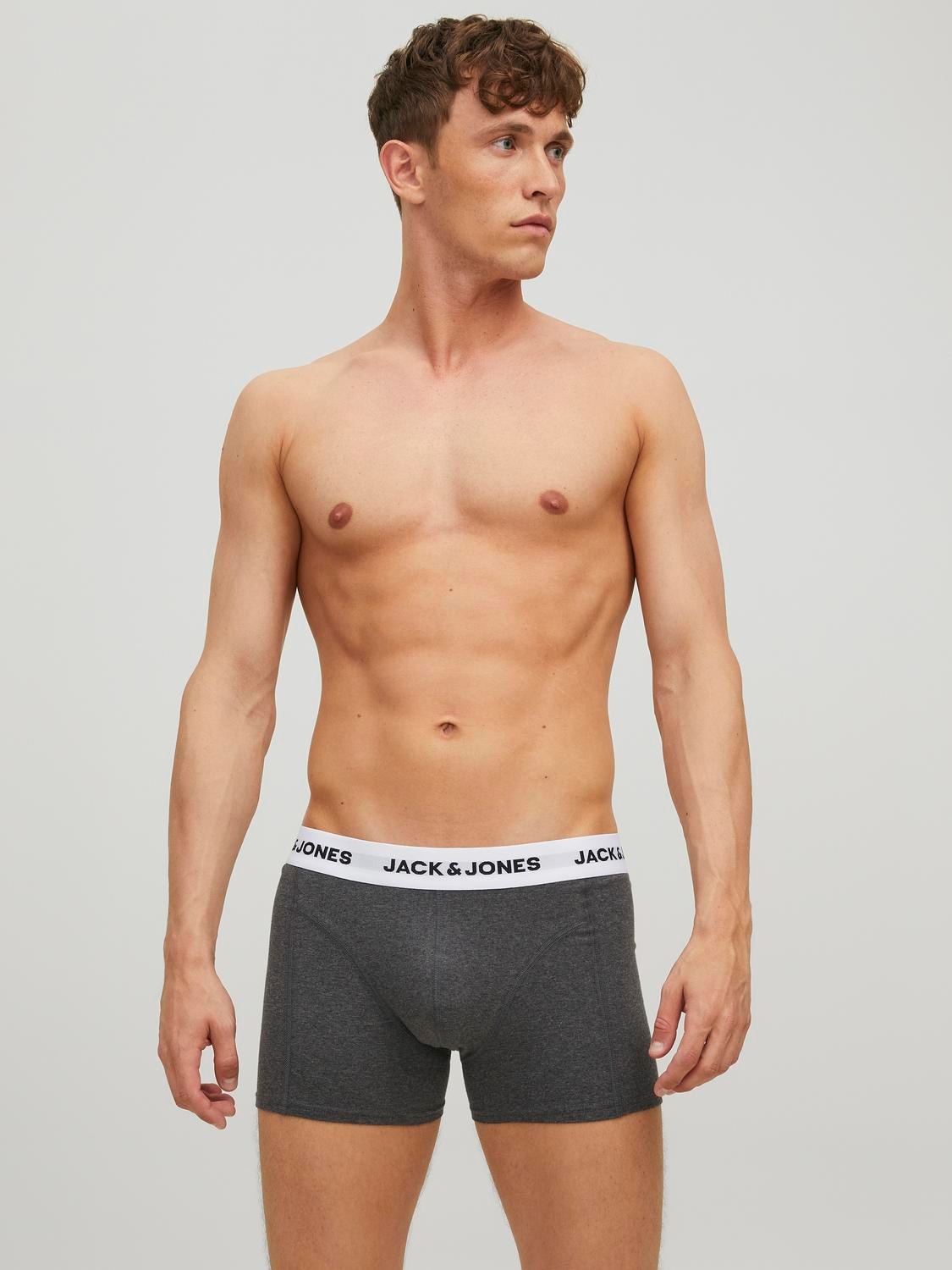 Jack & Jones Trunk »JACBASIC WHITE WB TRUNKS 5 PACK NOOS« Packung, 5 Stk.