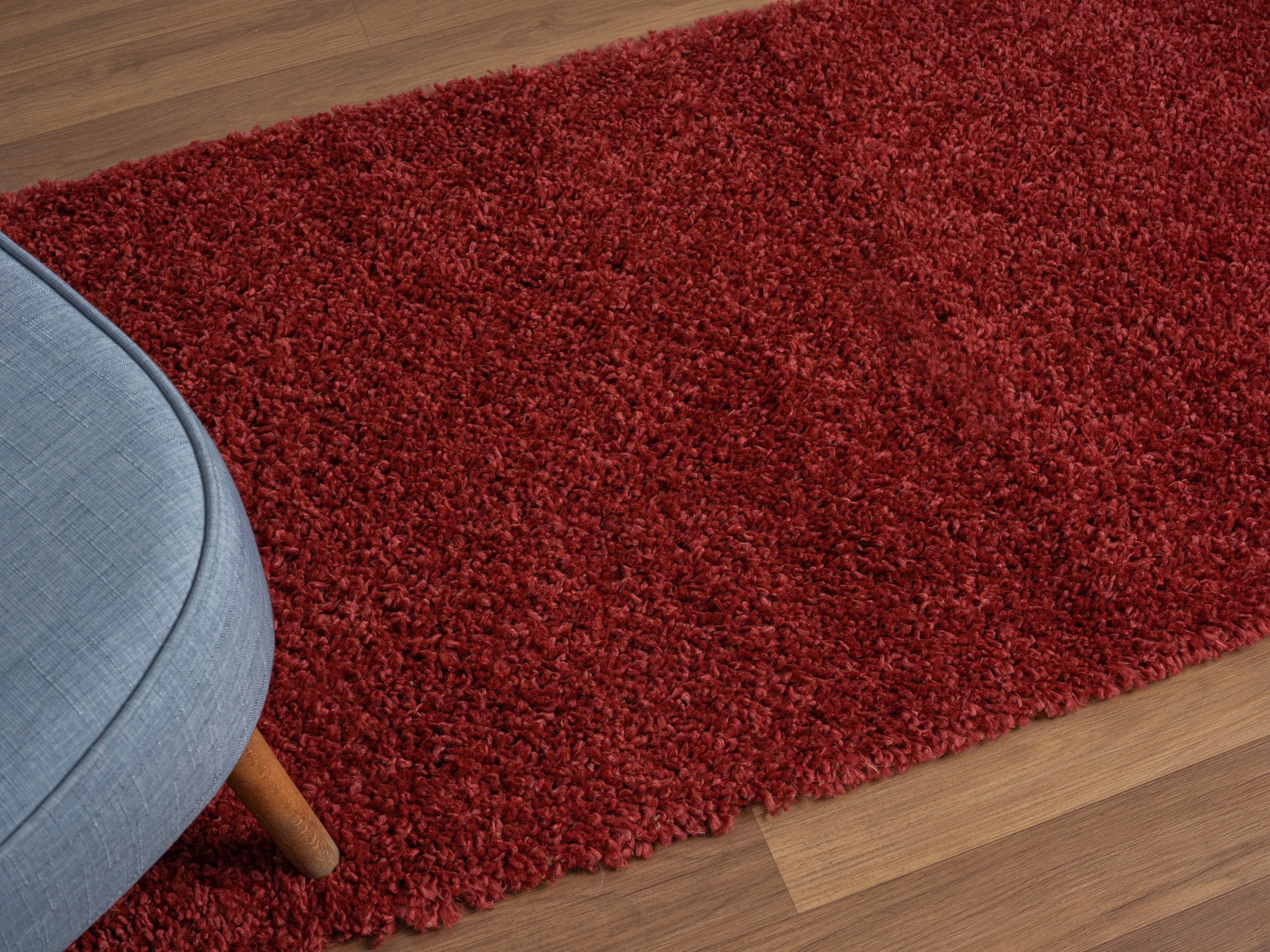 Myflair Möbel & Accessoires Hochflor-Läufer »My Shaggy«, rechteckig, 37 mm Höhe, Shaggy, Uni Farben, leicht glänzend, Microfaser, extra flauschig