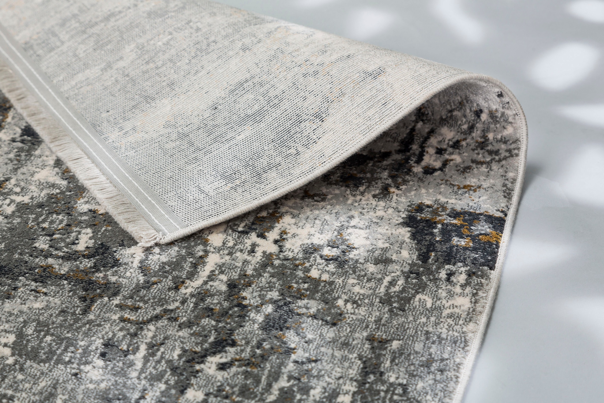 ASTRA Teppich »Julia 202« rechteckig 6 mm Höhe Kurzflor, mit Fransen, Wohnzimmer