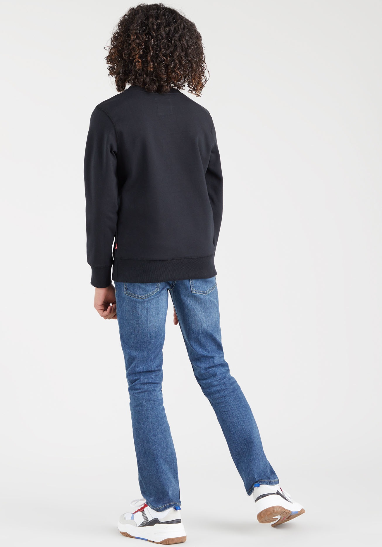 Levi's® Kids Sweatshirt »LVB LVB FRENCH TERRY BATWING«, mit grossem Logo
