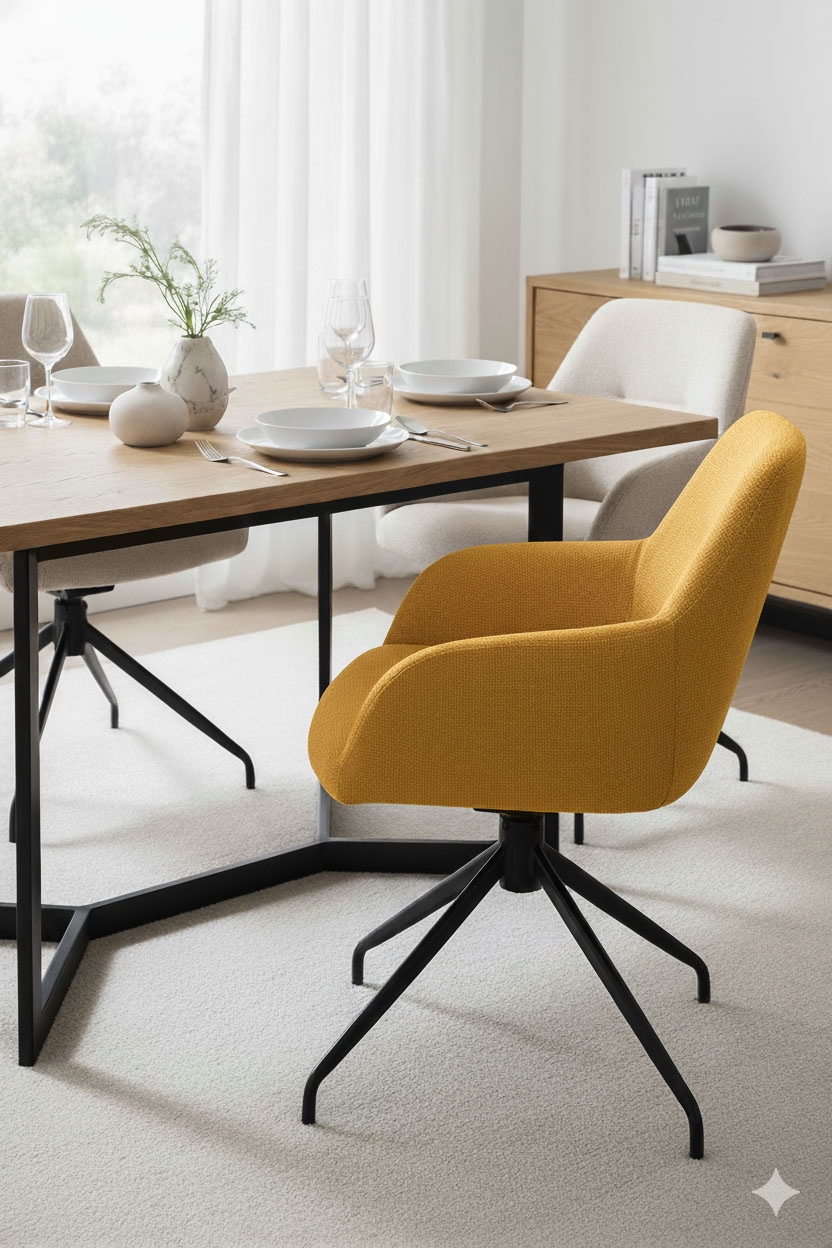 HELA Armlehnstuhl »TRIEST« (Set) 1 Stk.Sessel, 360° drehbar, Gestell abgeknickt, Relaxfunktion, Armlehnen