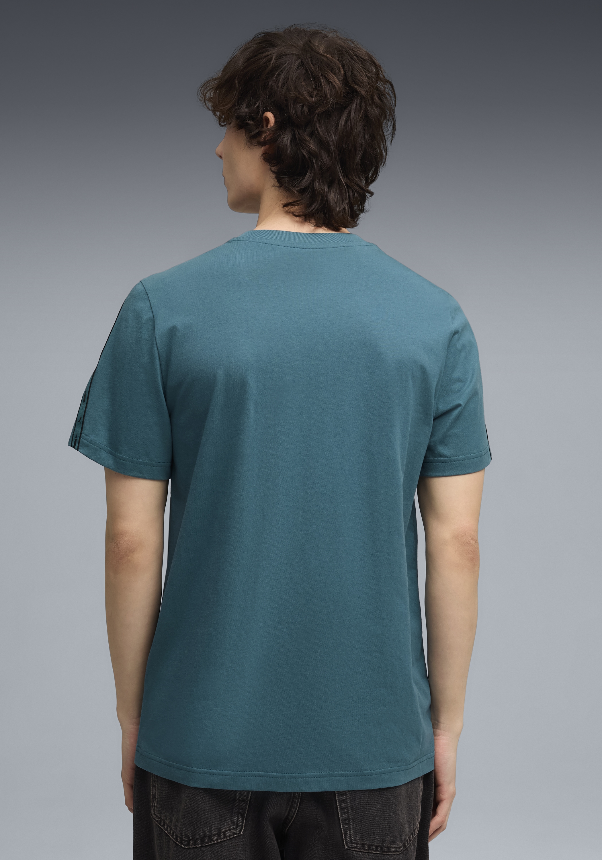 PUMA T-shirt »ESS TAPE TEE« Regular Fit, Kurzarm, für sportlichen Look, aus Baumwolle