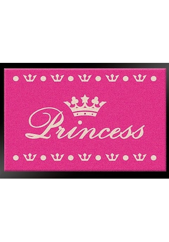 HANSE Home Fussmatte »Princess«, rechteckig, 6 mm Höhe, Schmutzfangmatte, mit Spruch,... kaufen