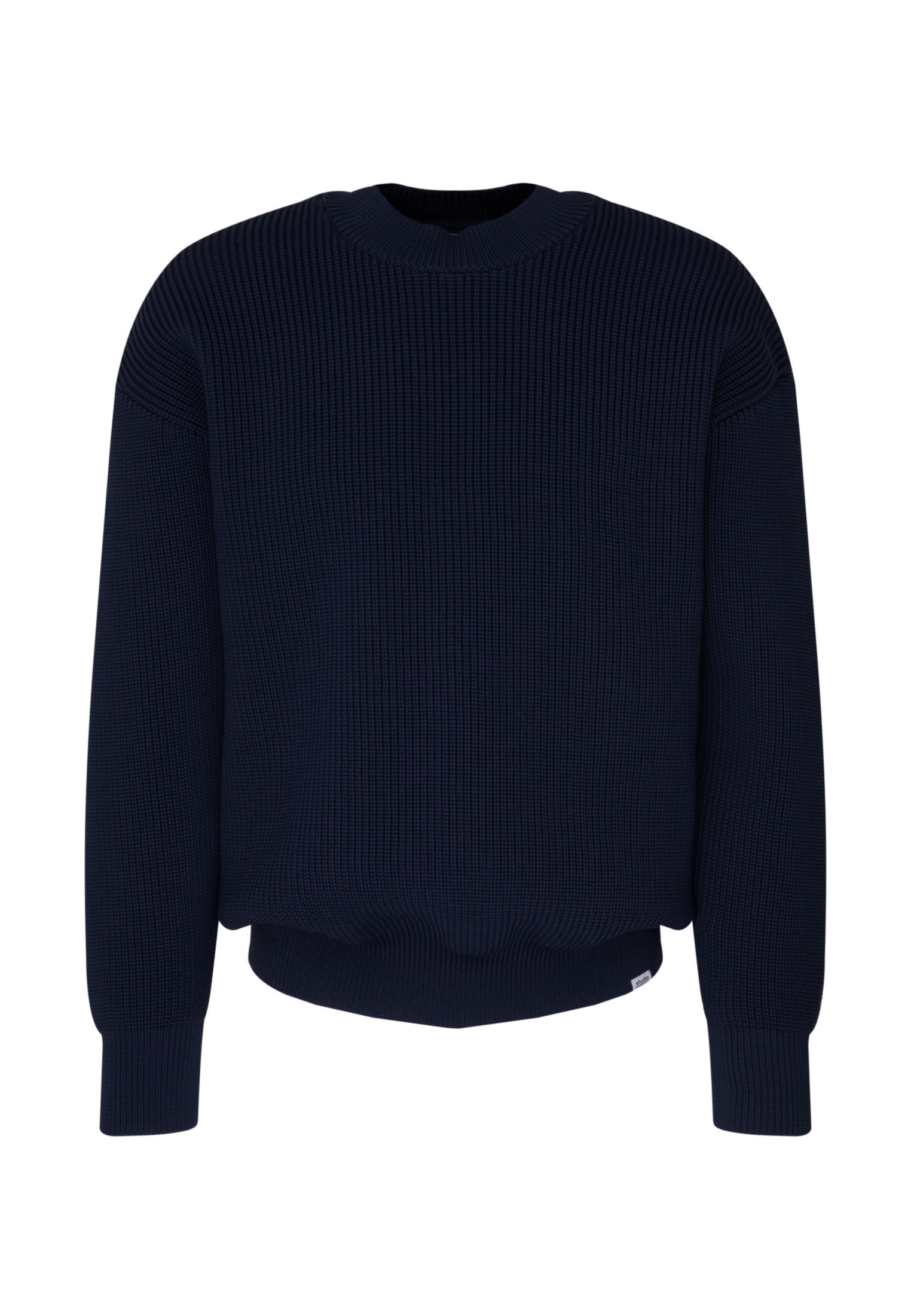 studio seidensticker Strickpullover »Studio«, Langarm Rundhals