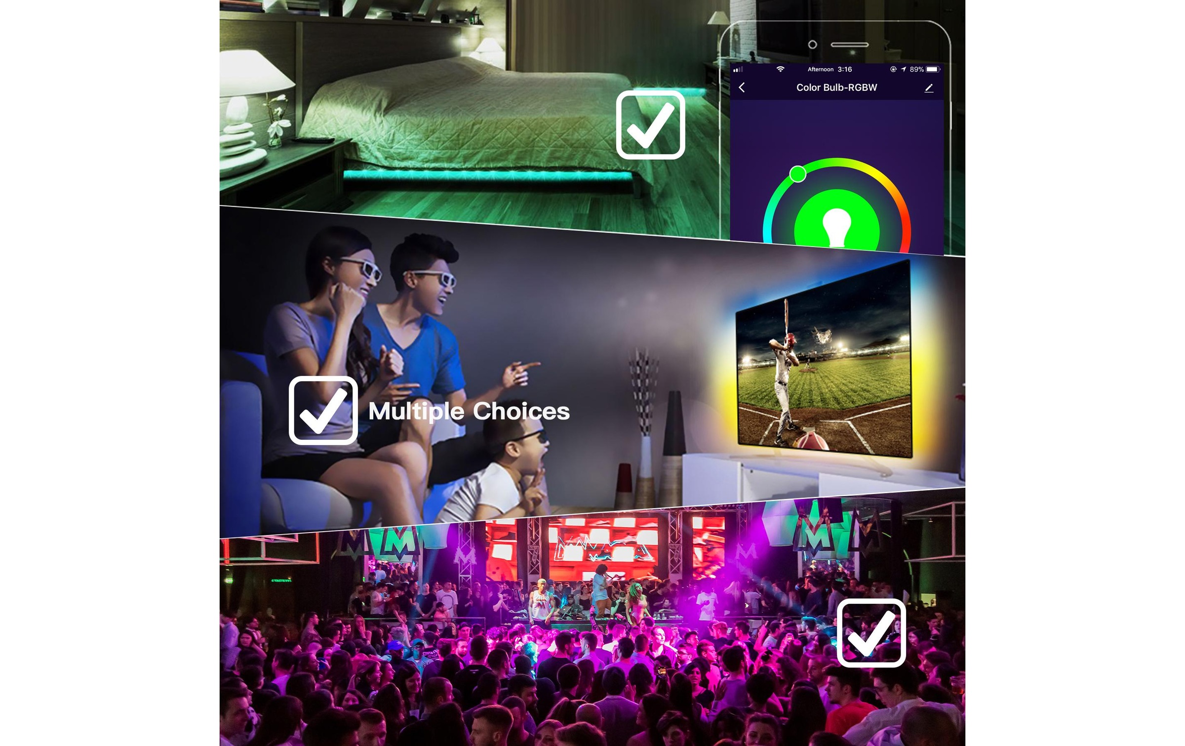 LED-Streifen »WOOX LED WiFi Smart Kit RGB«