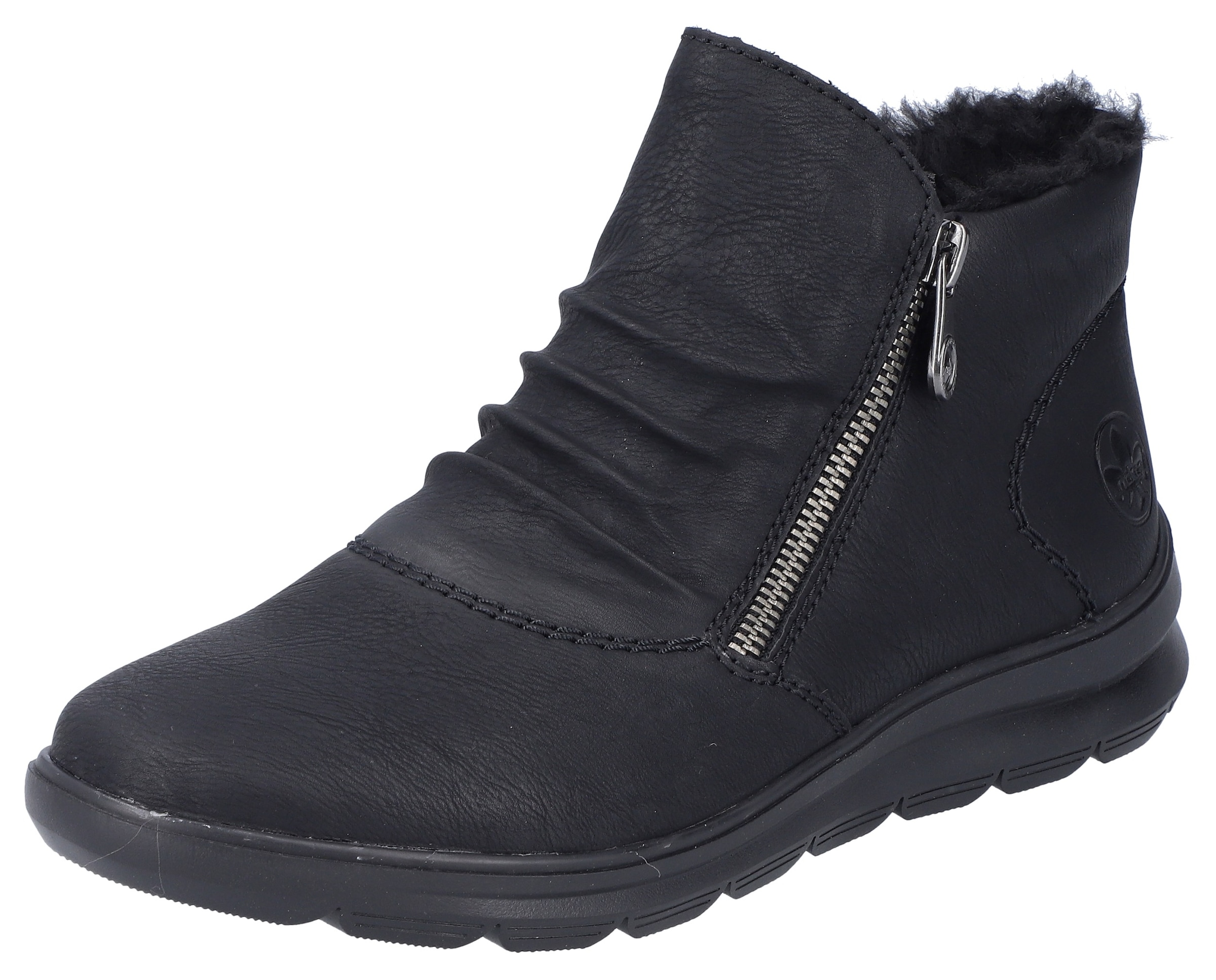 Rieker Winterboots, Stiefelette, Warmfutter, Boots mit herausnehmbarer Textilsohle