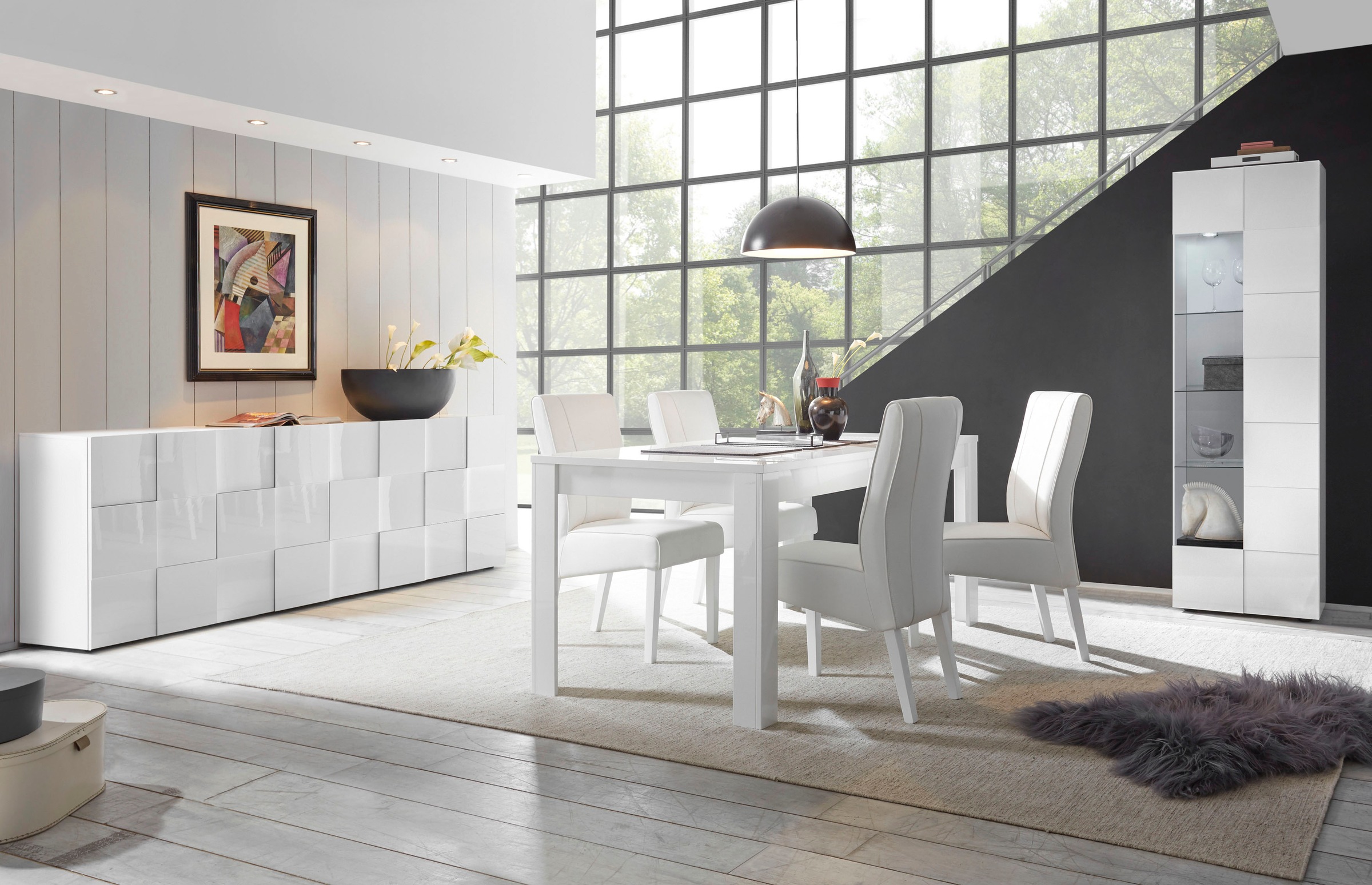 INOSIGN Esstisch »Amalfi« , Breite 180 cm, erweiterbar durch Ansteckplatte