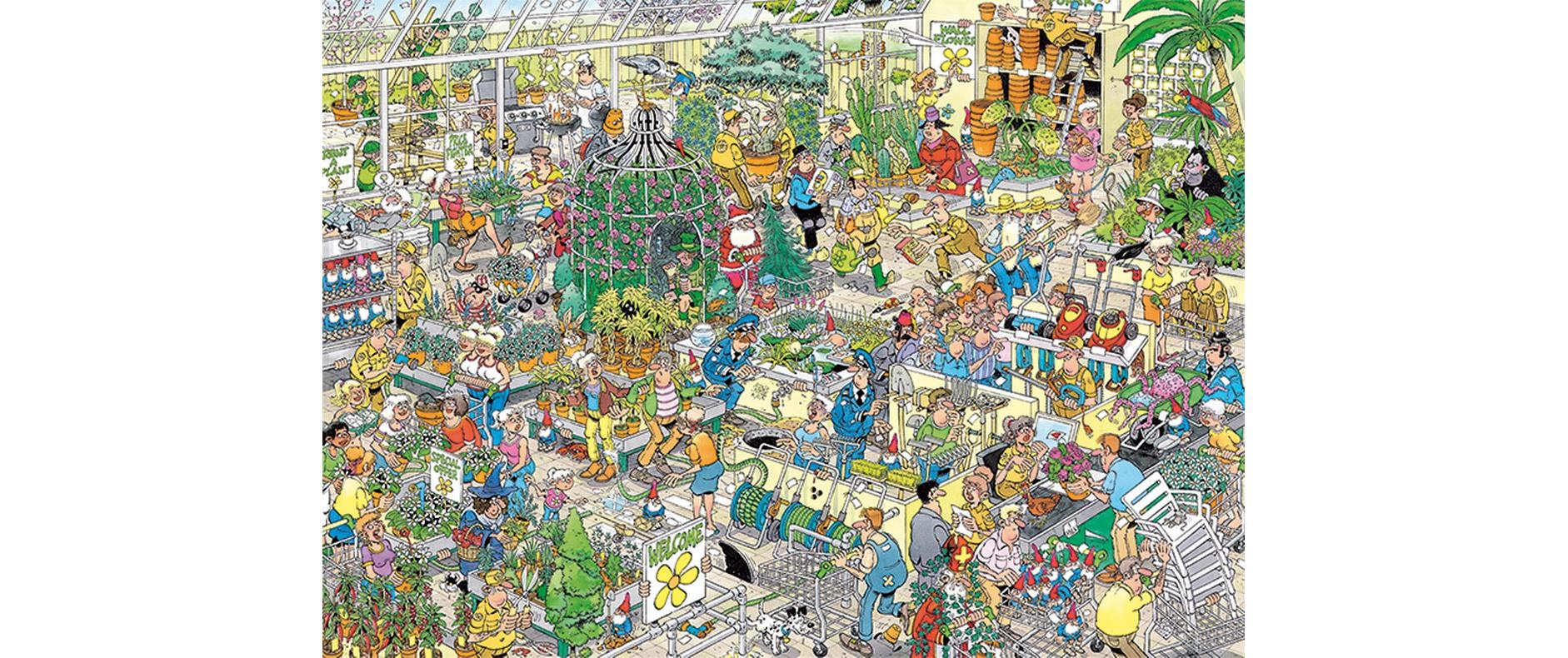 Puzzle »Jumbo Das Gartencenter«
