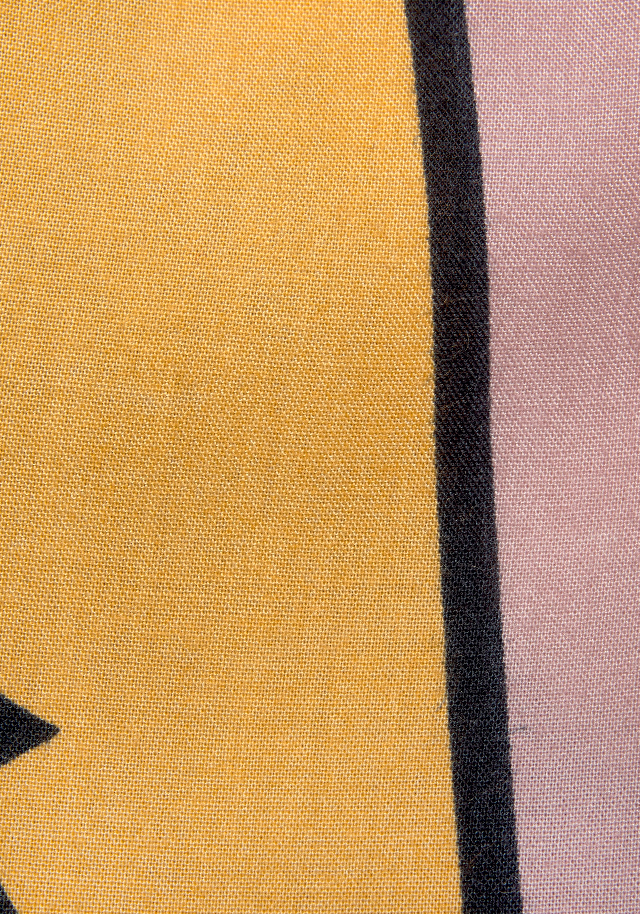 LASCANA Blouse à pression mit kurzen Ärmeln und Allover-Druck, Blusenshirt, Business-Look