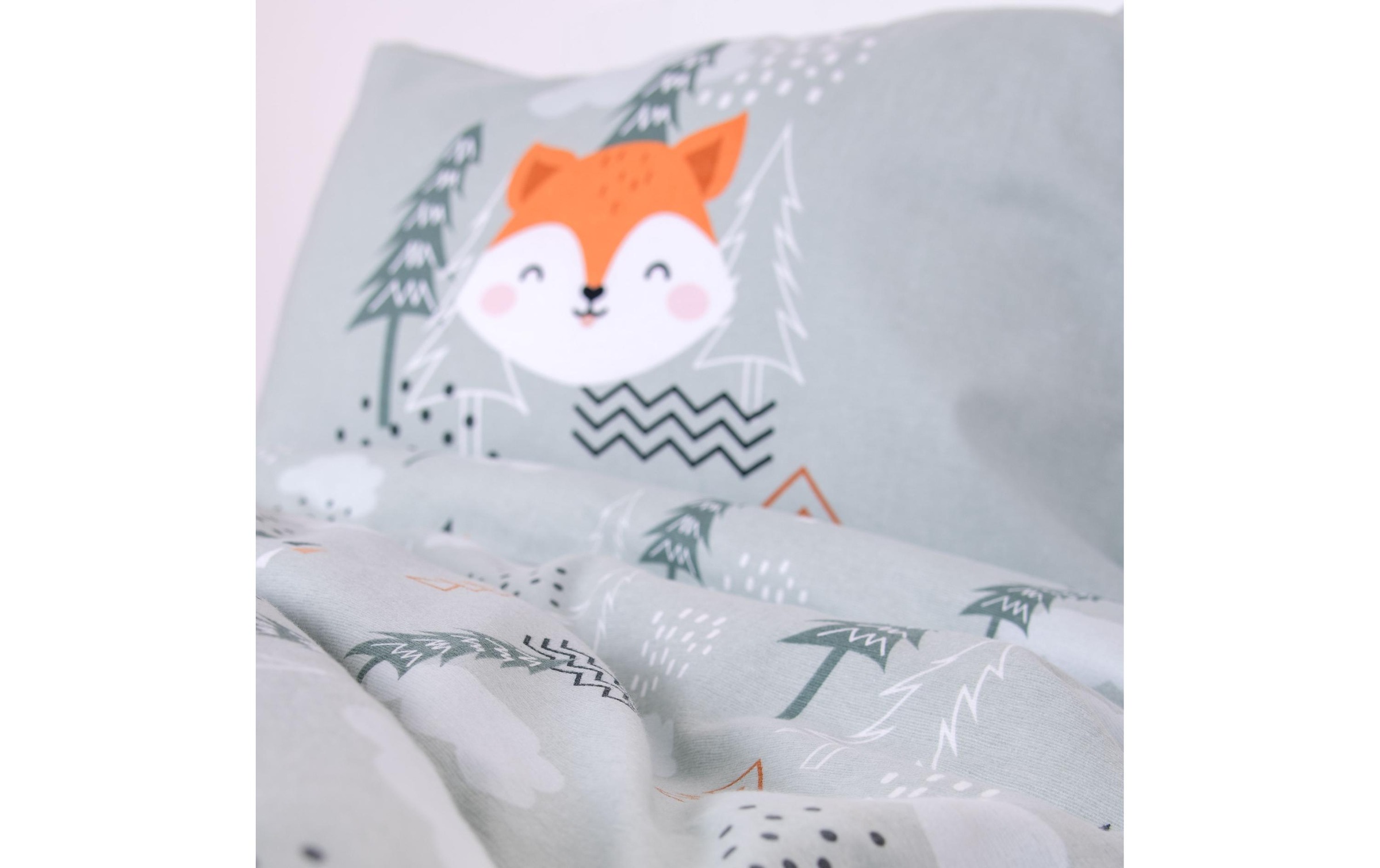 Herding Babybettwäsche »babybest Nordic Forest« 2 mit tollem Wendemotiv