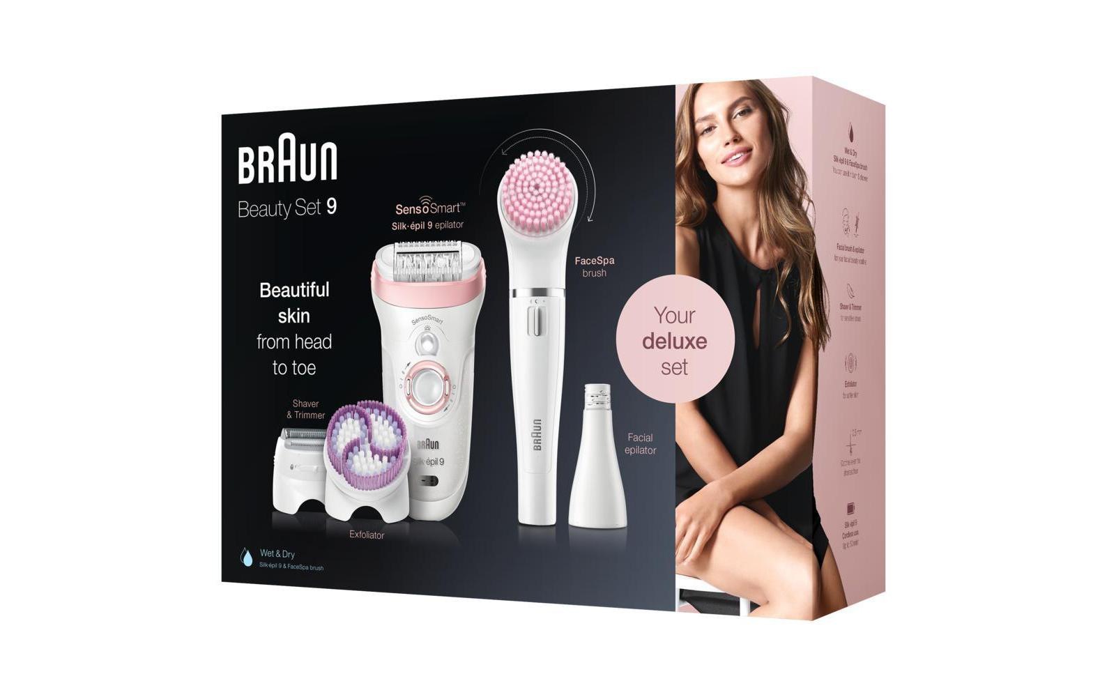 Braun Epilierer »Silk-épil 9 Beauty Set 9-975 SensoSmart«