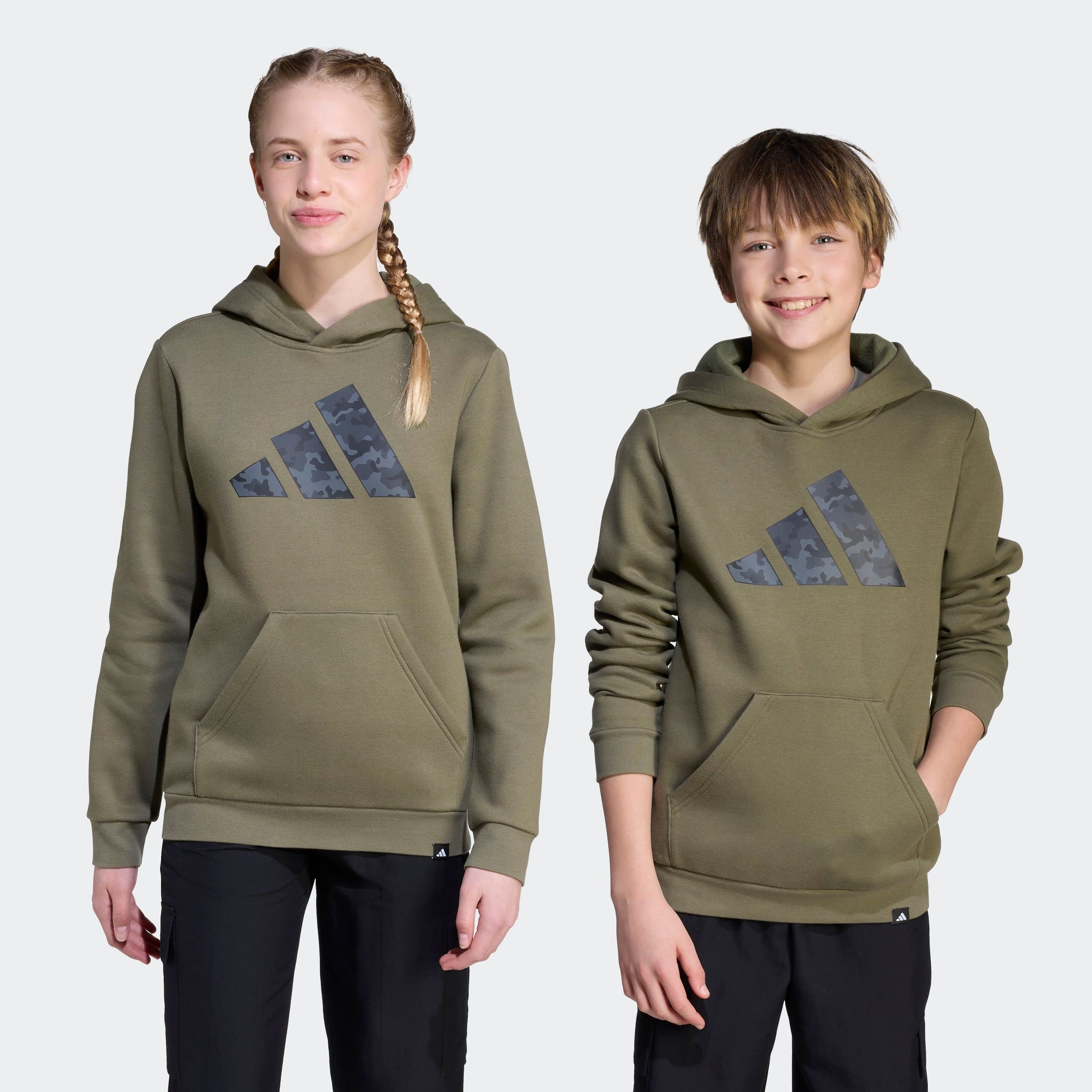 Image of adidas Sportswear Kapuzensweatshirt "MIT CAMOUFLAGE-GRAFIK FÜR KINDER"