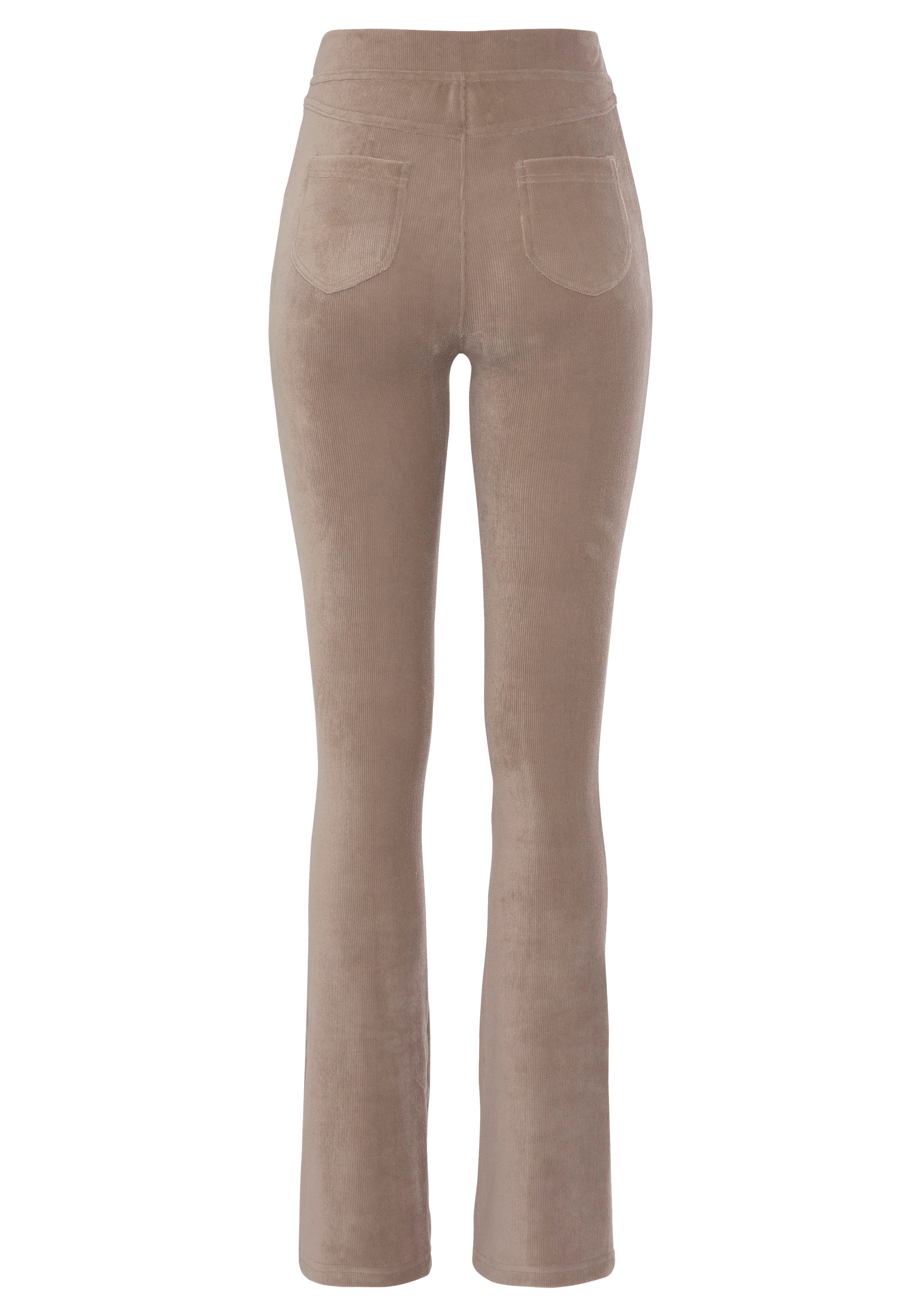 LASCANA Jazzpants, aus weichem Material in Cord-Optik, Loungewear