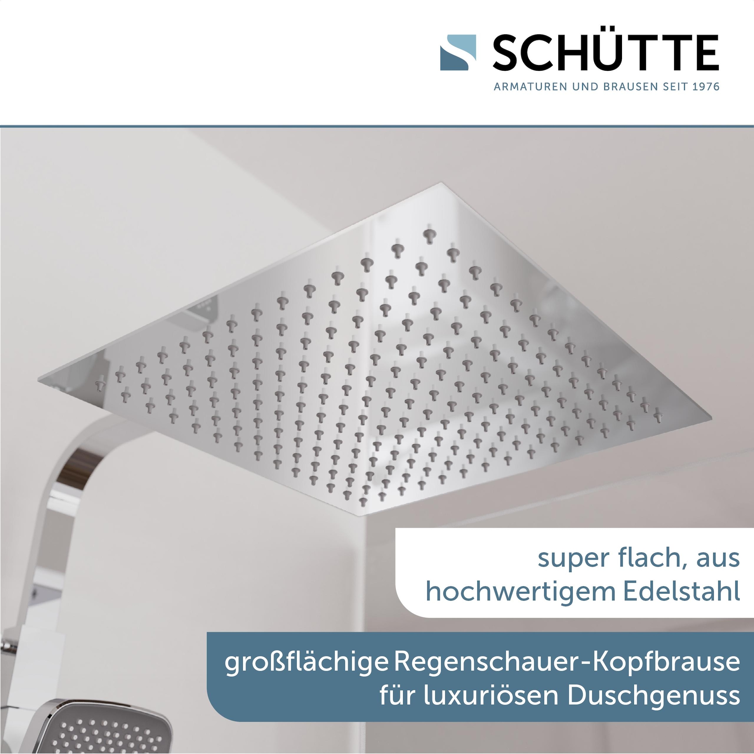 Schütte Garniture de douche »OCEAN« Sicherheitssperre, höhenverstellb., inkl. Glasablage, Antikalk