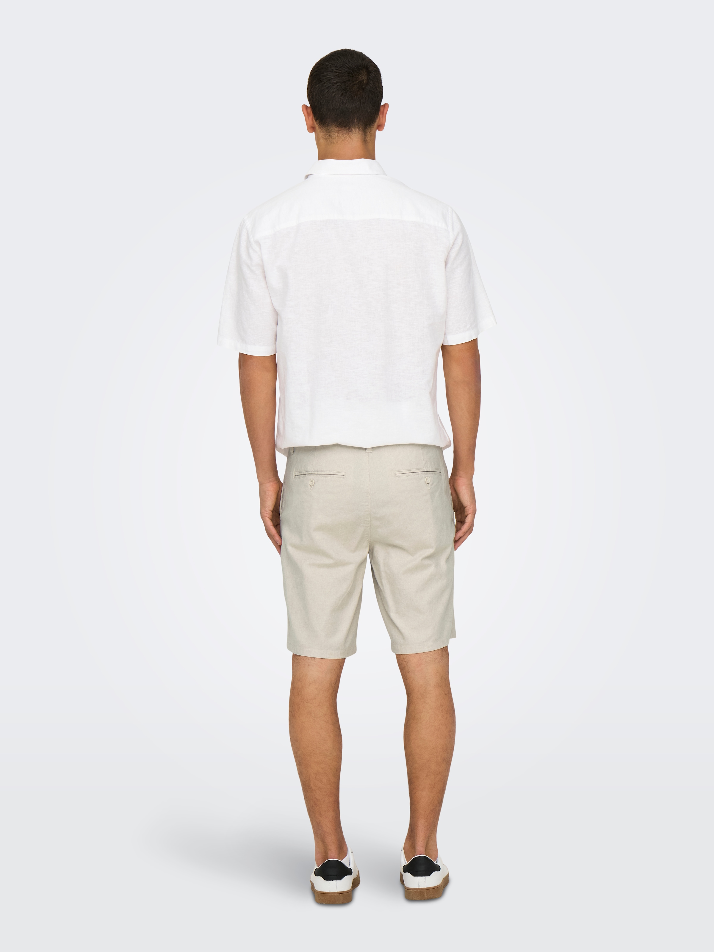 ONLY & SONS Short en chino »ONSMARK 0011 COTTON LINEN SHORTS NOOS«