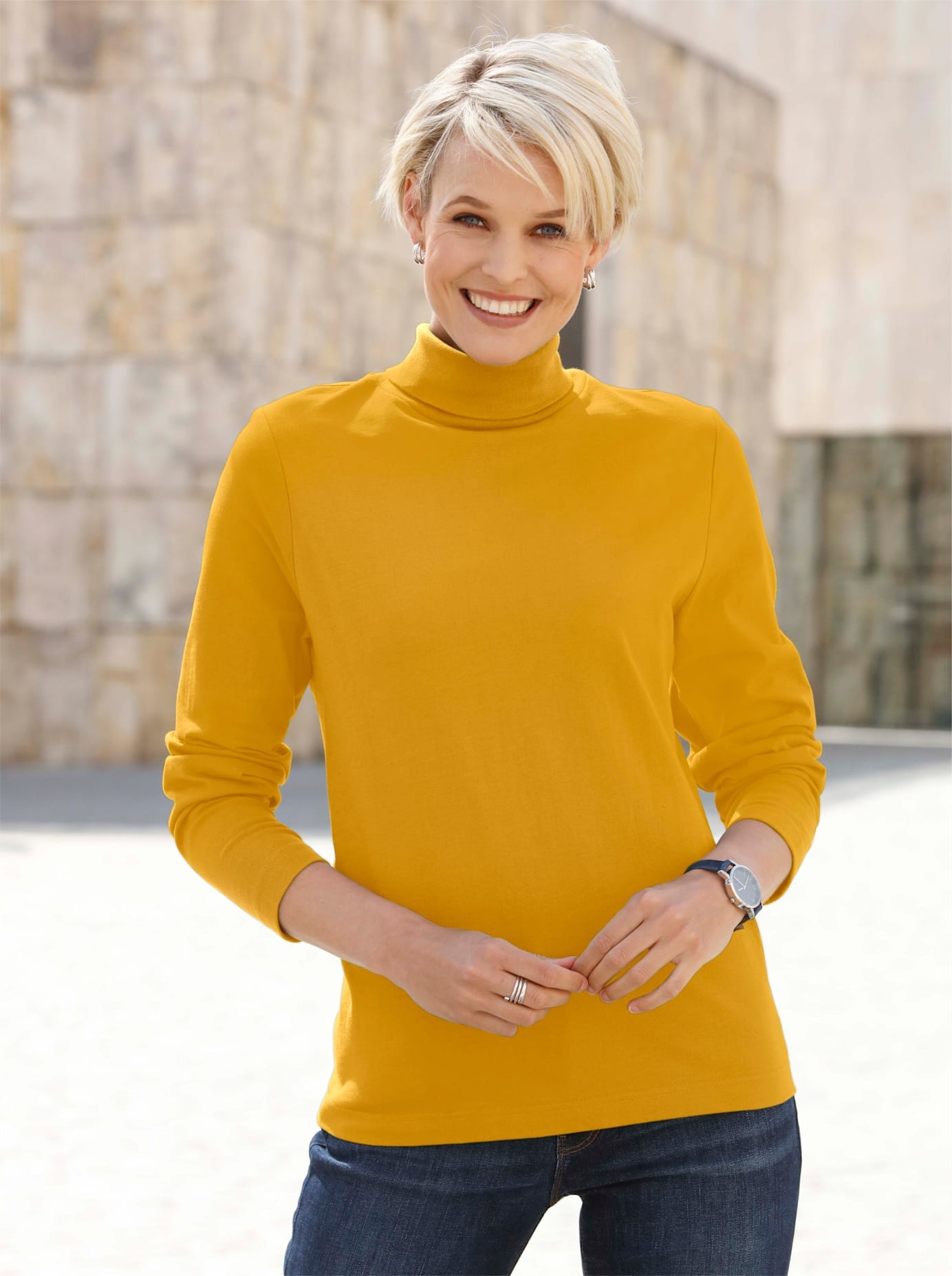 Image of Classic Basics Rollkragenshirt "Shirtrolli" 1 Stk.