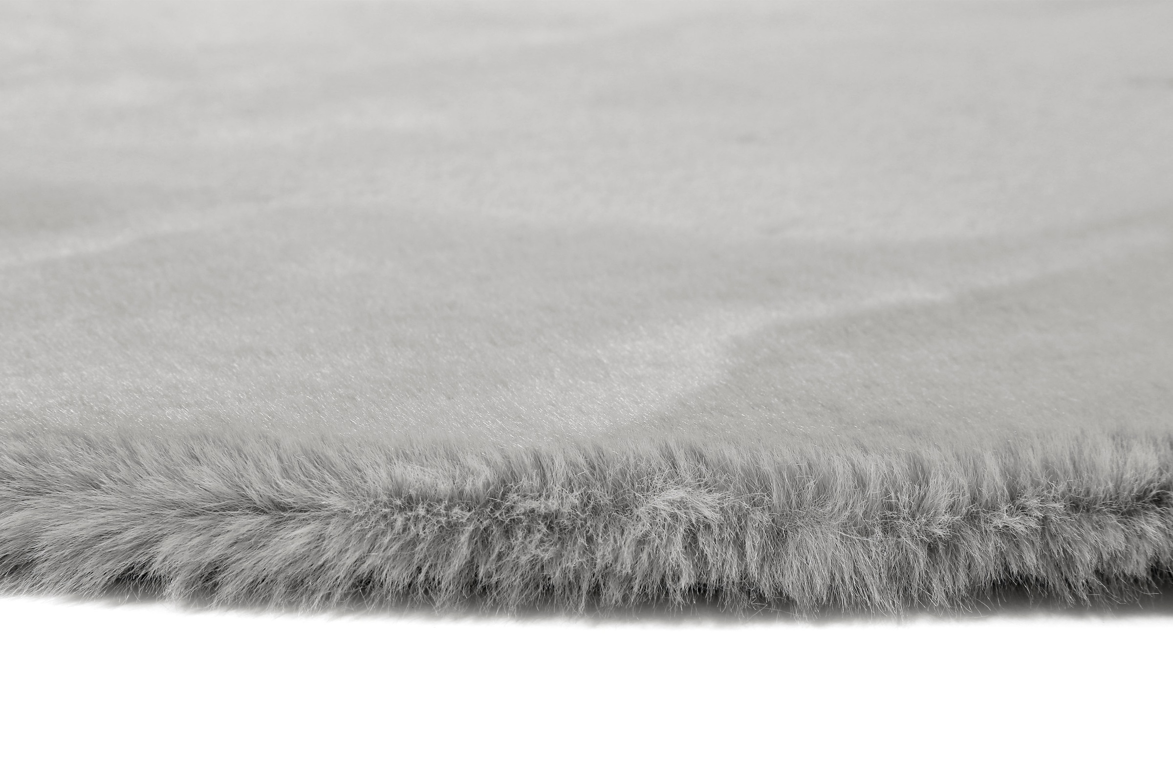 Esprit Hochflor-Teppich »Alice ESP-4377 Kunstfell«, rund, 25 mm Höhe, Kaninchenfell-Haptik, besonders weich und dicht, für alle Räume