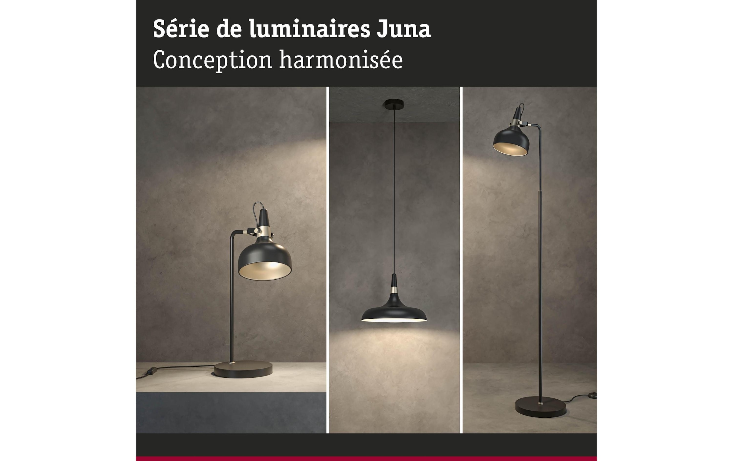 Paulmann Lampe de bureau »Paulmann Neordic Tischleuchte E14«