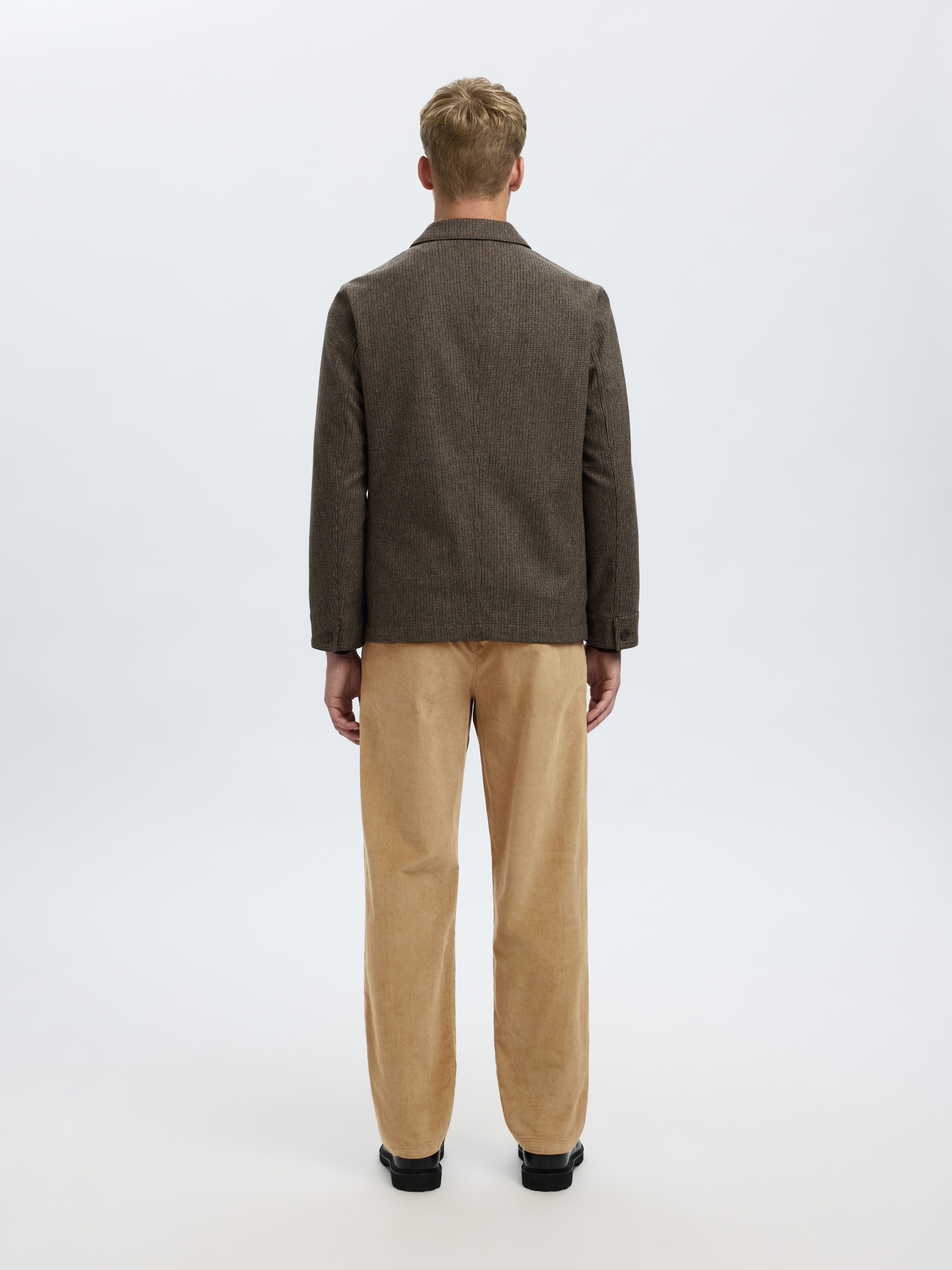 SELECTED HOMME Cordhose »SLH196-STRAIGHT MILES CORD PANT W NOOS«