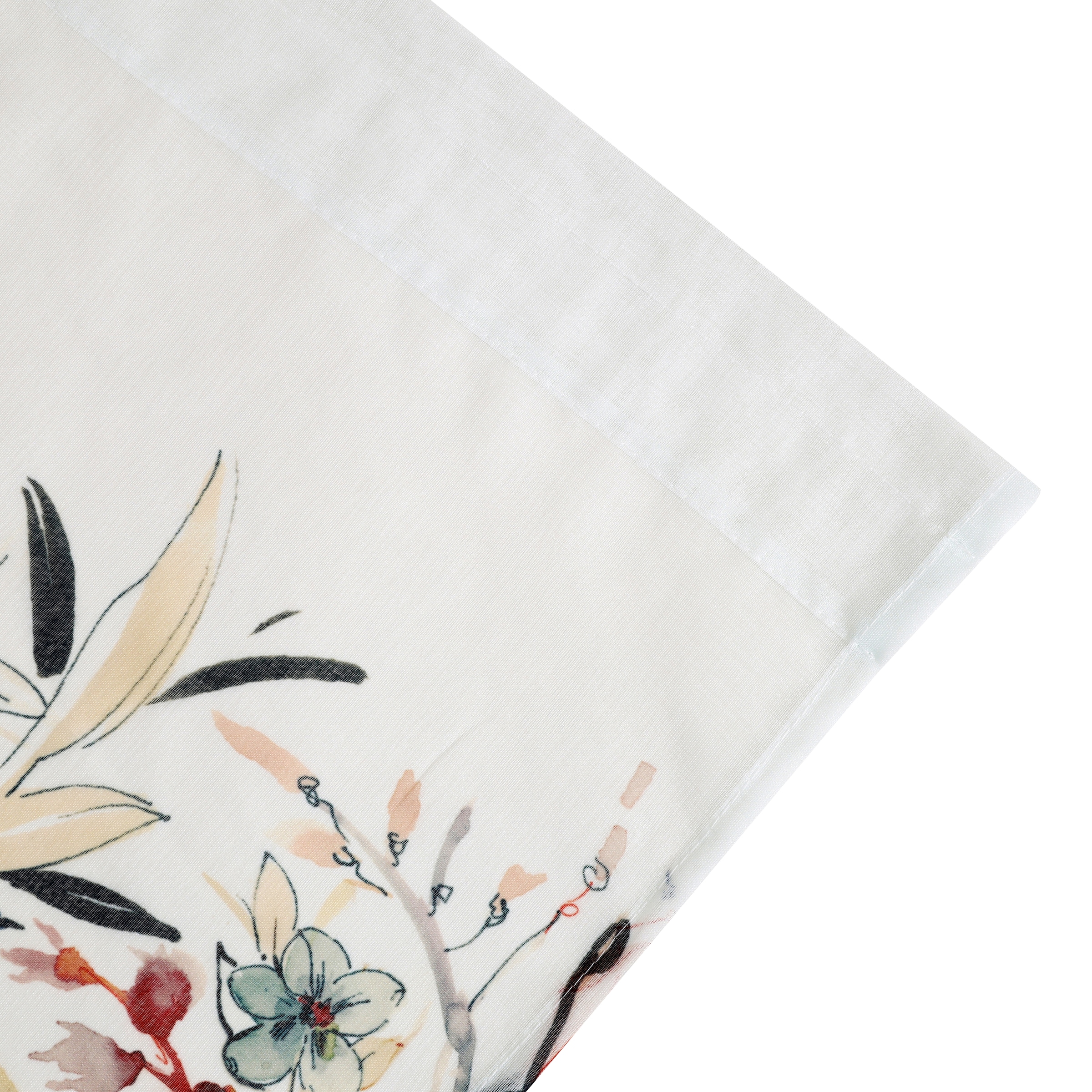 Home affaire Scheibengardine »Friesach« Stangendurchzug 1 Stk. tlg. mit Blumenmuster