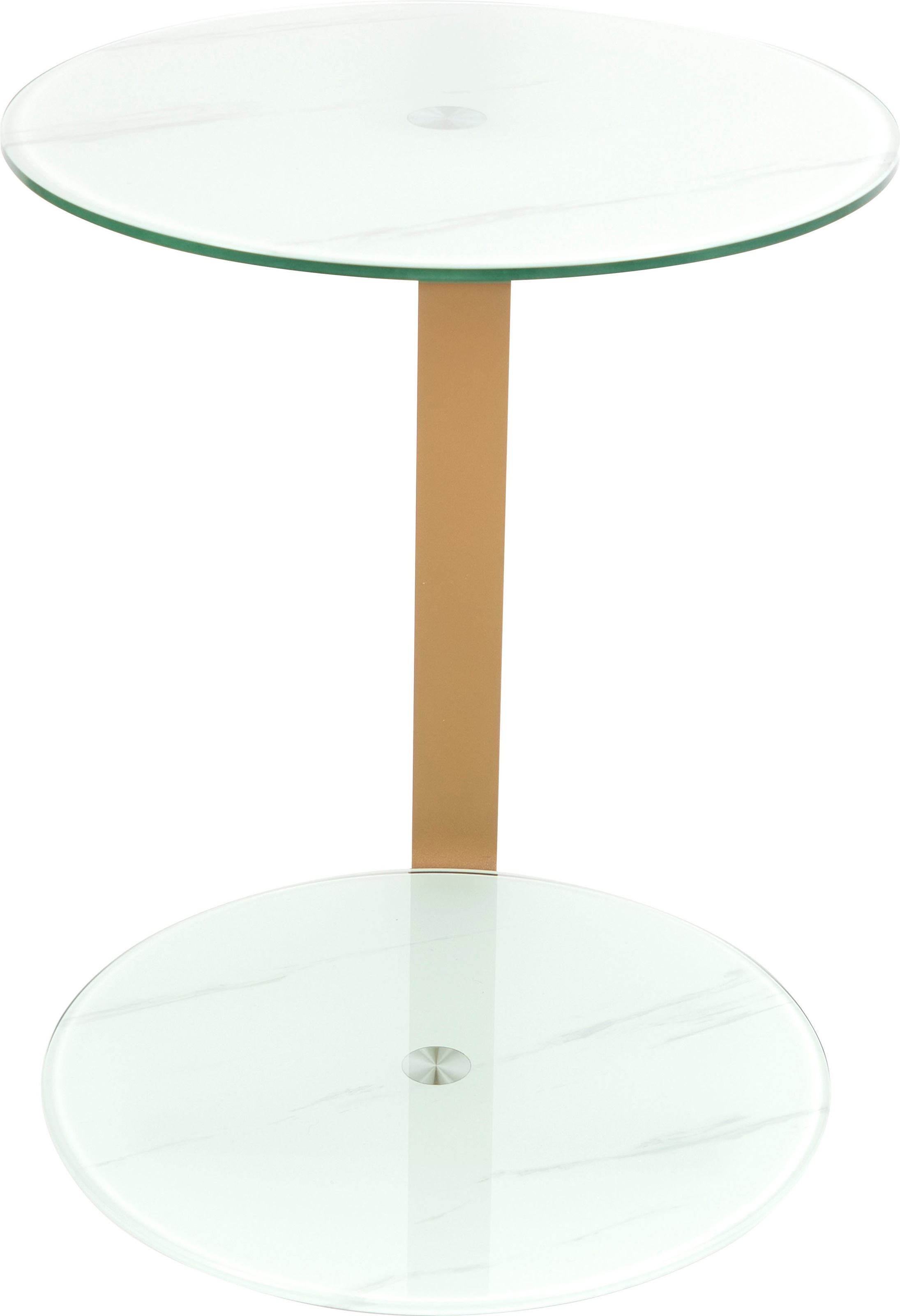 Kayoom Beistelltisch »Quentin 525, Sofa-Beistelltisch,mit Metallgestell«, (1 St.), Gestellfuss auch als Ablage, elegante Form und Farbvarianten