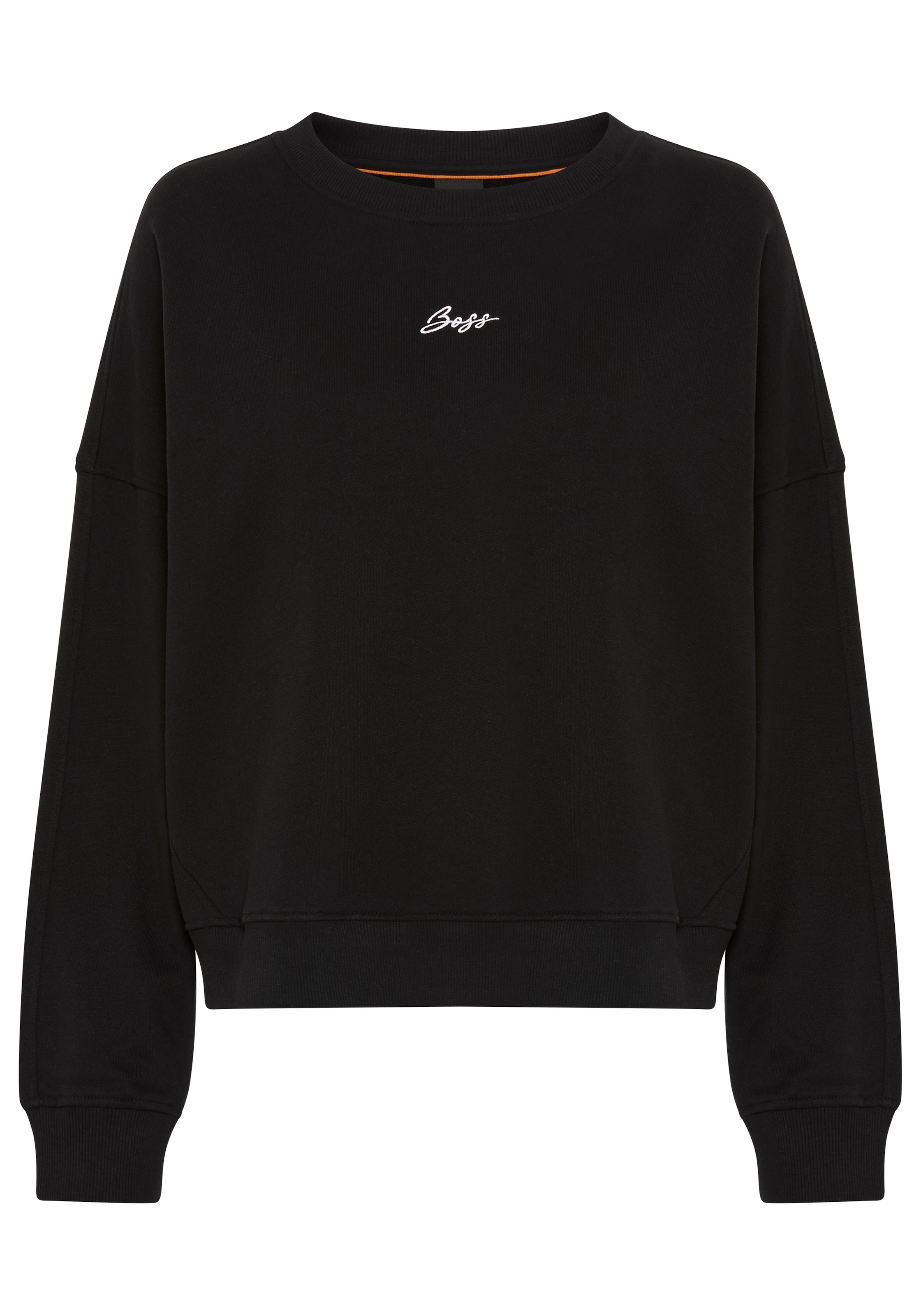 BOSS ORANGE Pull »Ever Premium Damenmode«, mit Logostickerei, aus Baumwolle
