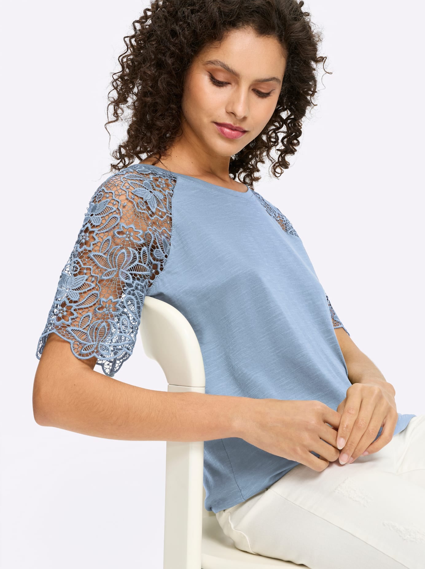 heine Chemise en dentelle »Shirt« 1 pièces