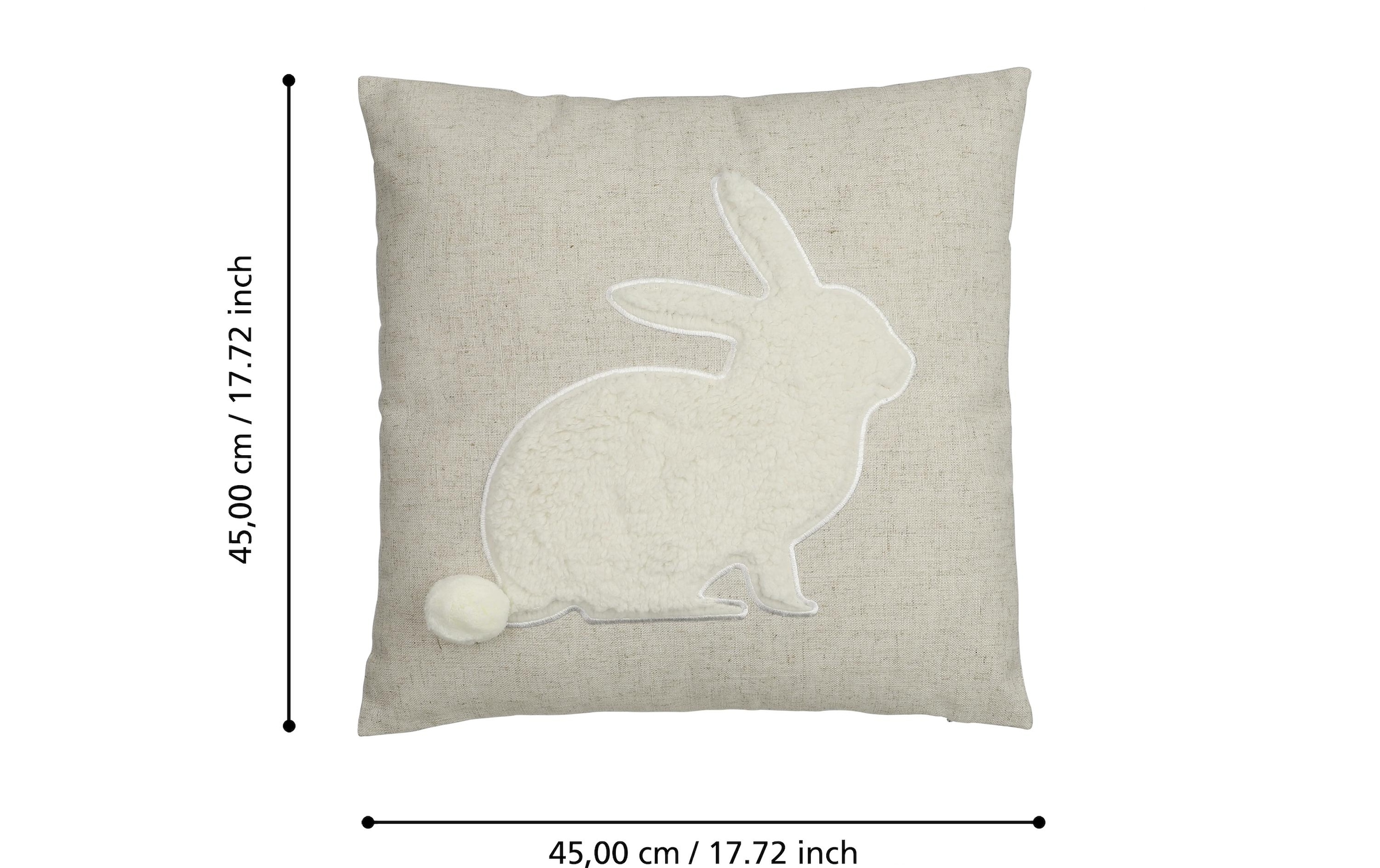 EGLO Dekokissen »Chevery 45 cm x 45 cm«