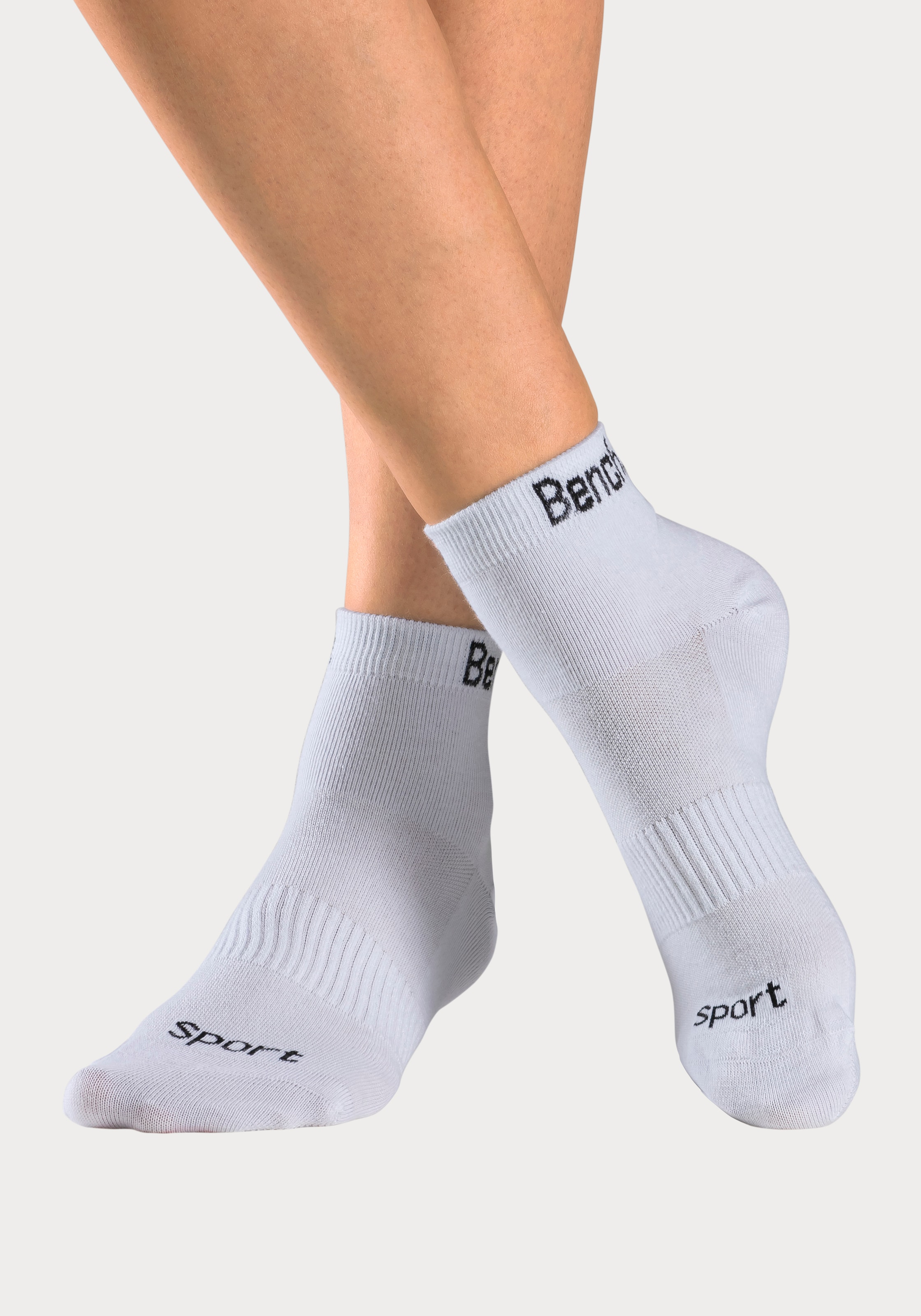 Bench. Sportsocken, (Packung, 6 Paar), mit antibakterieller Feuchtigkeitsregulierung