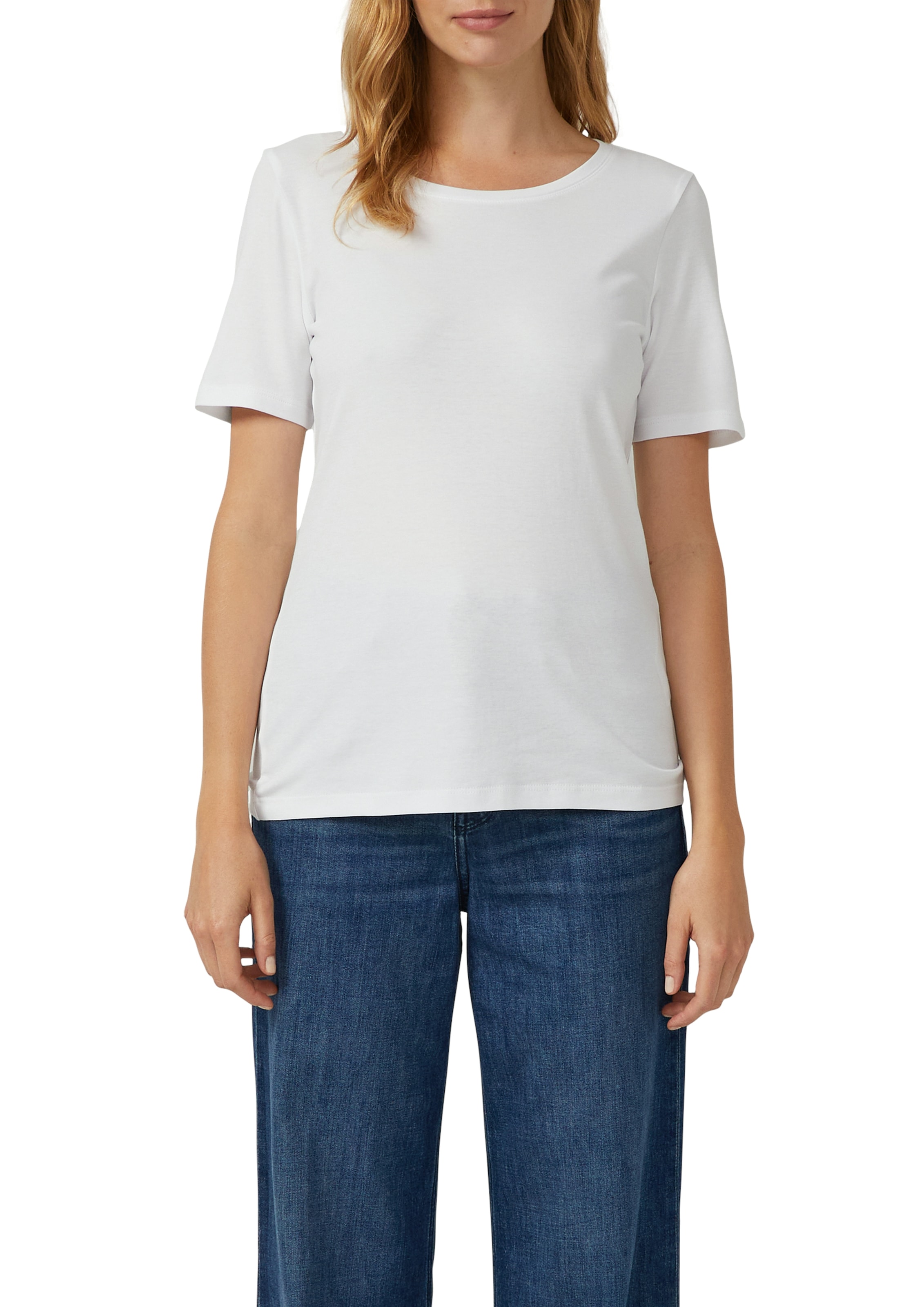 s.Oliver T-Shirt 2 Stk. tlg. aus Interlockjersey im 2er-Pack