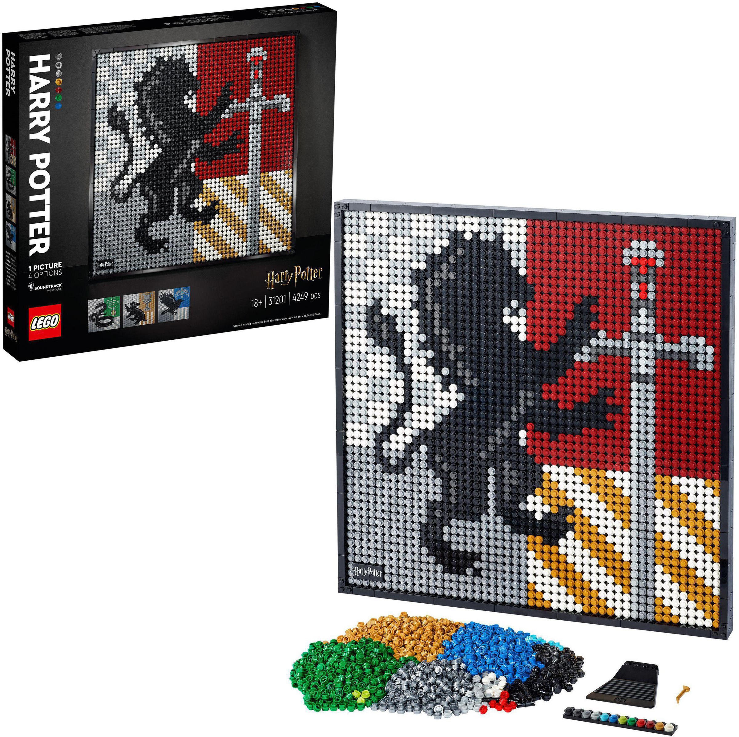 Image of LEGO® Konstruktionsspielsteine »Harry Potter™ Hogwarts™ Wappen - Kunstbild (31201), LEGO® Art«, (4249 St.) bei Ackermann Versand Schweiz