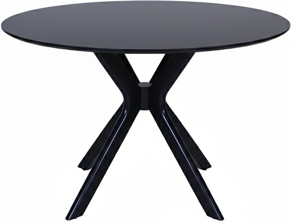 Jahnke Esstisch »DINE ROX« Esstisch, rund, Massivholz, Skandi-Look, für bis zu 4 Personen, 115 cm