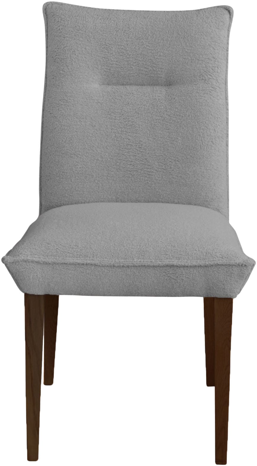 Home affaire 4-Fussstuhl »Atena«, (Set), 2 St., Luxus-Microfaser Teddyoptik, Gestell aus Massivholz Buche, Bezug Teddyoptik