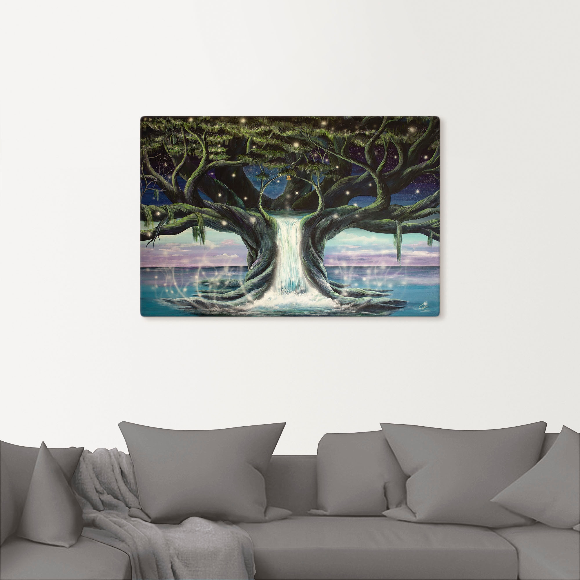 Artland Wandbild »Der Baum der Seelen«, Landschaften, (1 St.), als Leinwandbild, Poster in verschied. Grössen
